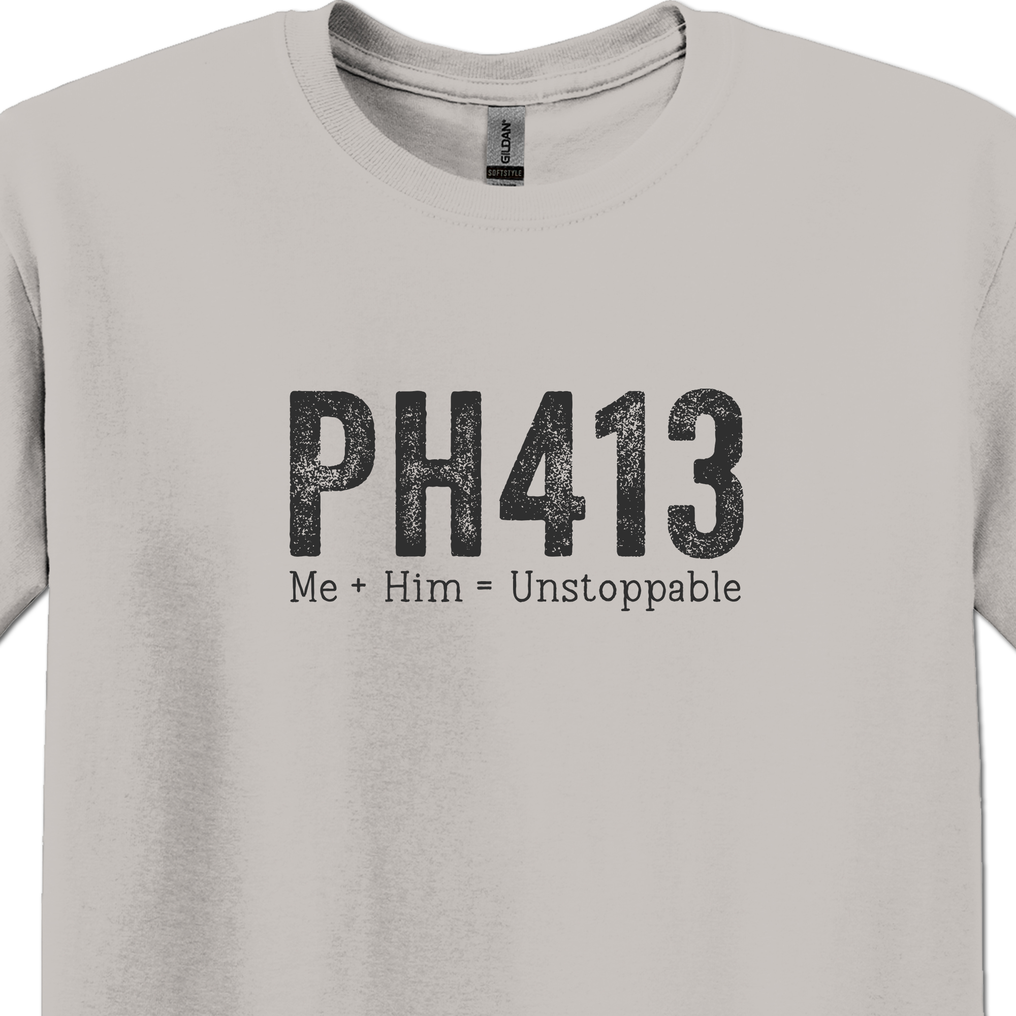 PH413 - Philippians 4:13 - Christian Shirt