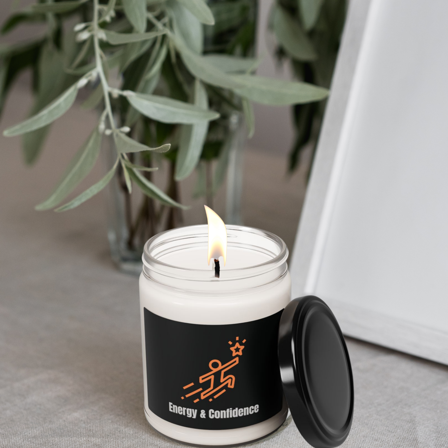 Candle Carma for Men, Energy & Confidence Glass 9oz Natural Scented Decorative Soy Candle - Self Confidence and Energy Gift for Men, Aromatherapy Candle, Positive Energy Home, Christmas product thumbnail image Candle Carma for Men, Energy & Confidence Glass 9oz Natural Scented Decorative Soy Candle - Self Confidence and Energy Gift for Men, Aromatherapy Candle, Positive Energy Home, Christmas product thumbnail image