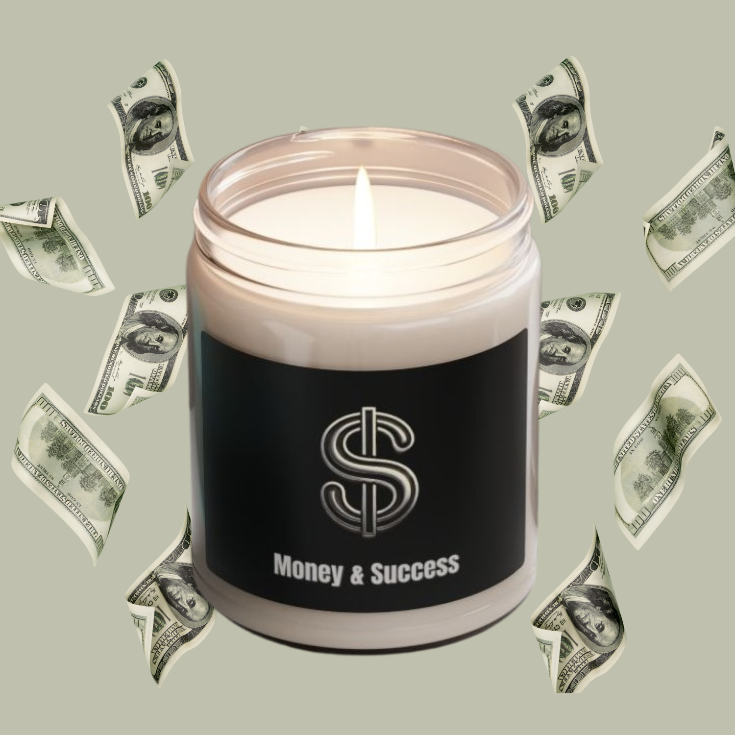 Candle Carma for Him Money & Success Scented Soy Candle, Motivational Home Decor, Gift for Entrepreneurs, Relaxation, Office, Self-Care product thumbnail image Candle Carma for Him Money & Success Scented Soy Candle, Motivational Home Decor, Gift for Entrepreneurs, Relaxation, Office, Self-Care product thumbnail image