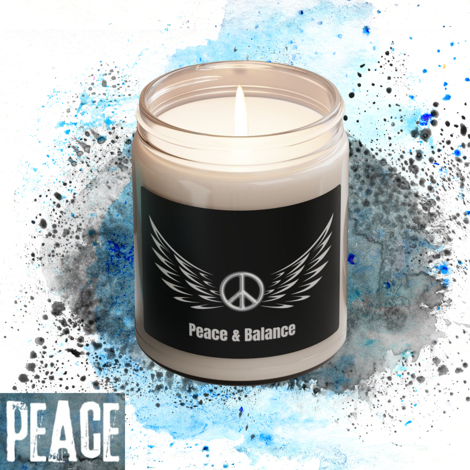  Candle Carma for Him Manifesting Peace &amp; Balance, 9oz Scented Candle, Soy Candle, Gifts for Men, Aromatherapy Candle, Home Decor, Meditation Candle