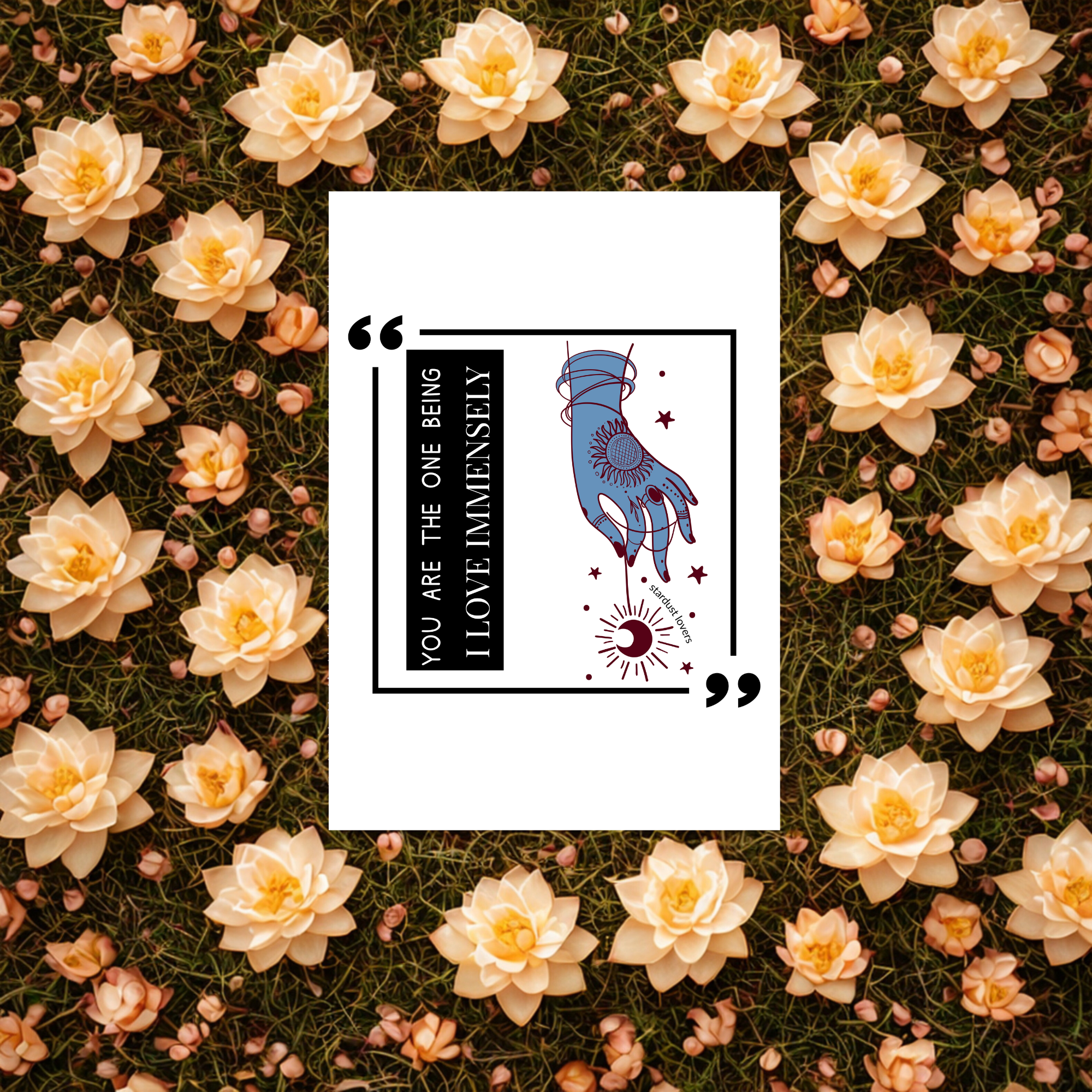 Unconditional Love. Divine Feminine. │Stardust Lovers Book. - ART PRINT product thumbnail image Unconditional Love. Divine Feminine. │Stardust Lovers Book. - ART PRINT product thumbnail image