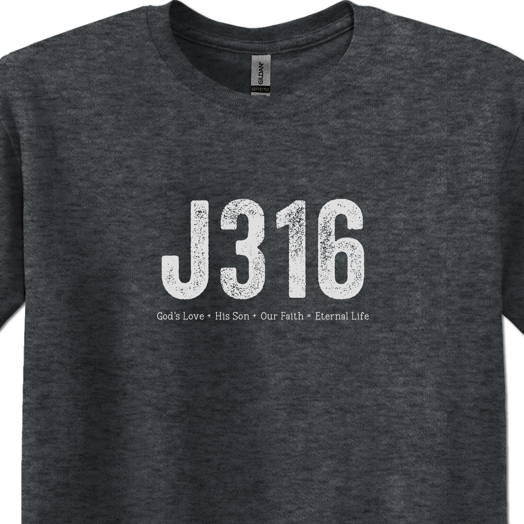J316 - John 3:16- Christian Shirt
