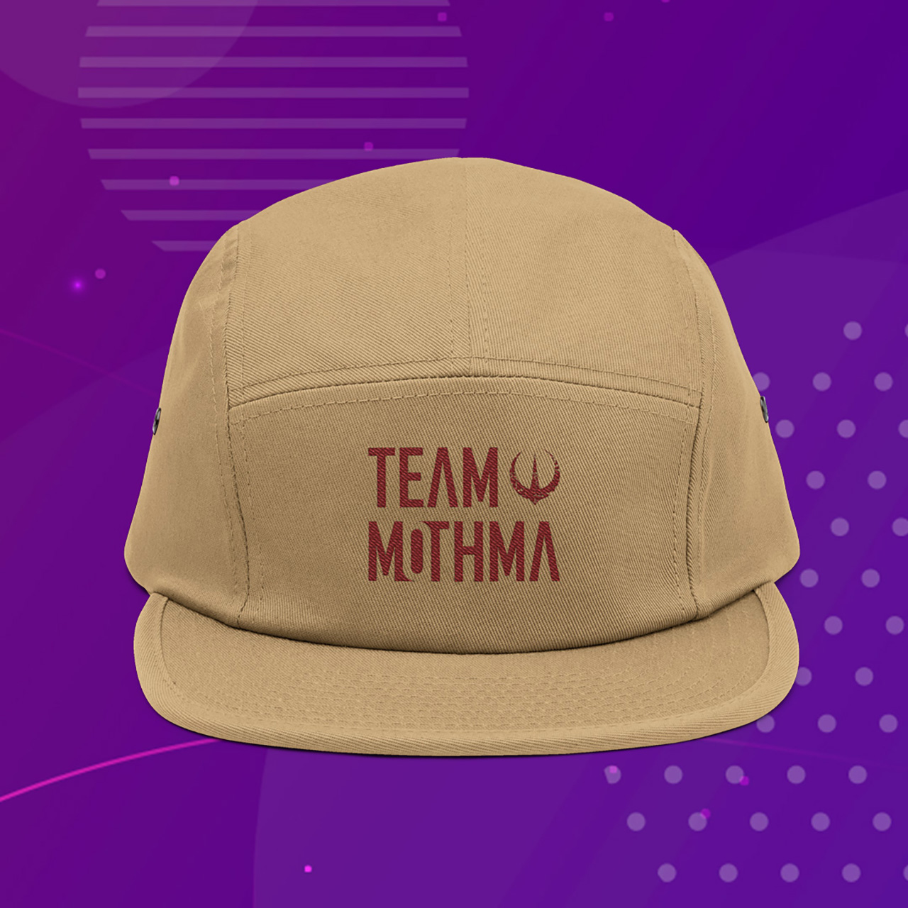 Team Mothma Embroidered 5 Panel Cap product thumbnail image