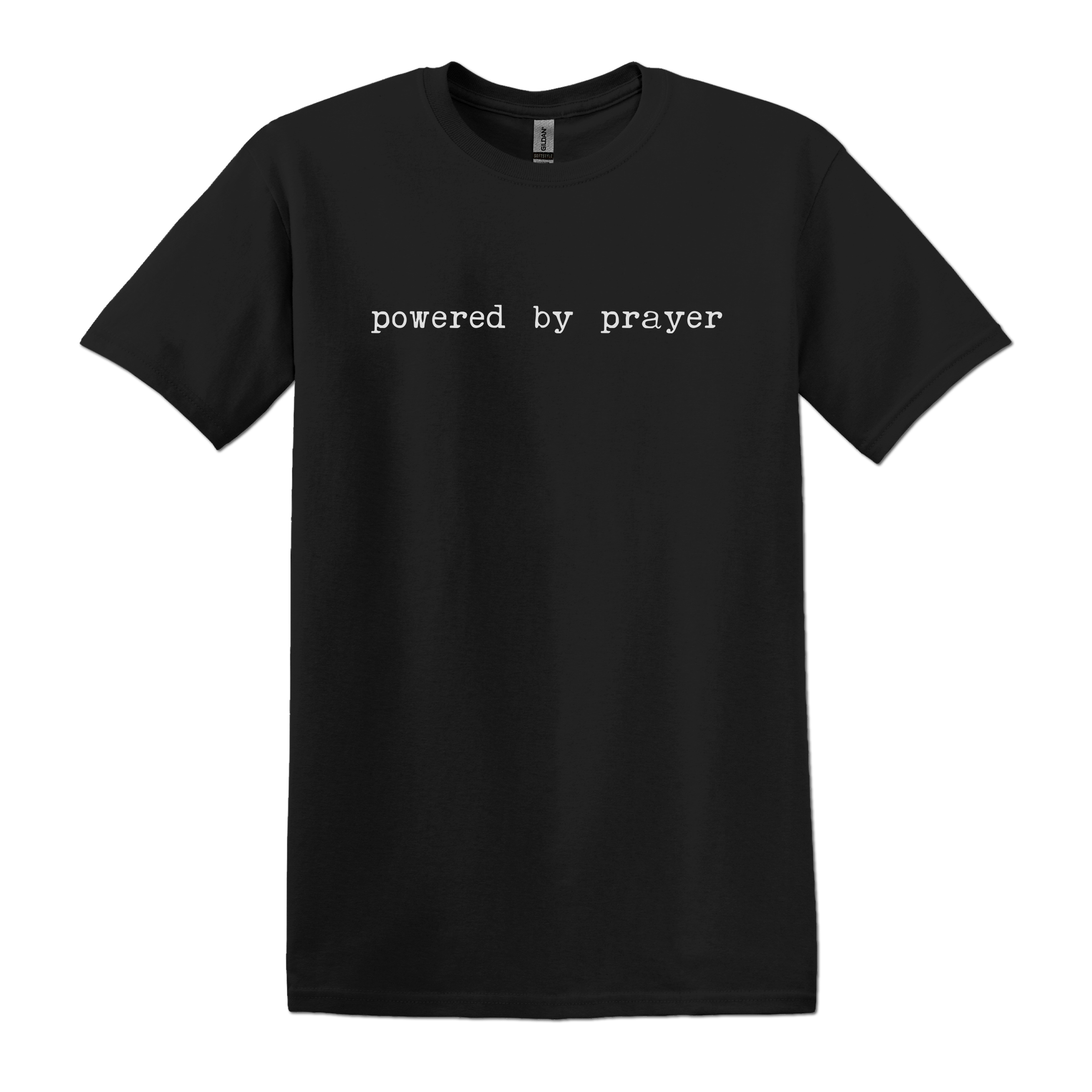 Powered by Prayer - Christian Shirt product thumbnail image Powered by Prayer - Christian Shirt product thumbnail image