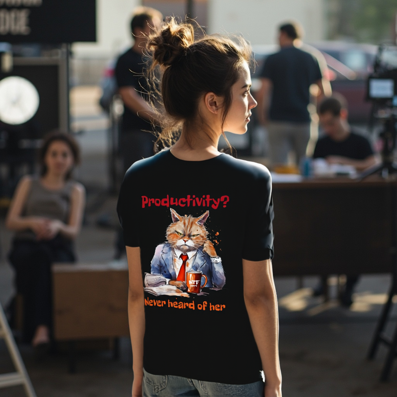 Productivity? Humorwear Tee - Unisex Jersey Short Sleeve Tee Productivity? Humorwear Tee - Unisex Jersey Short Sleeve Tee