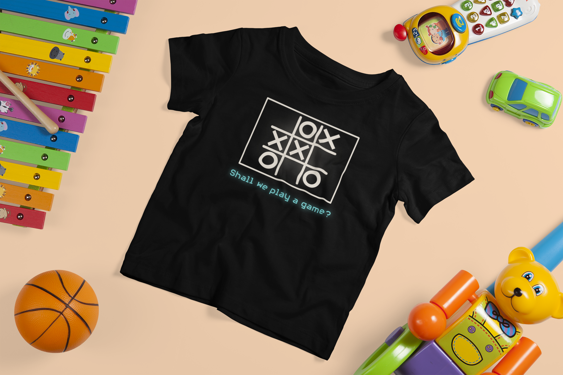 WarGames Inspired Toddler Short Sleeve Tee