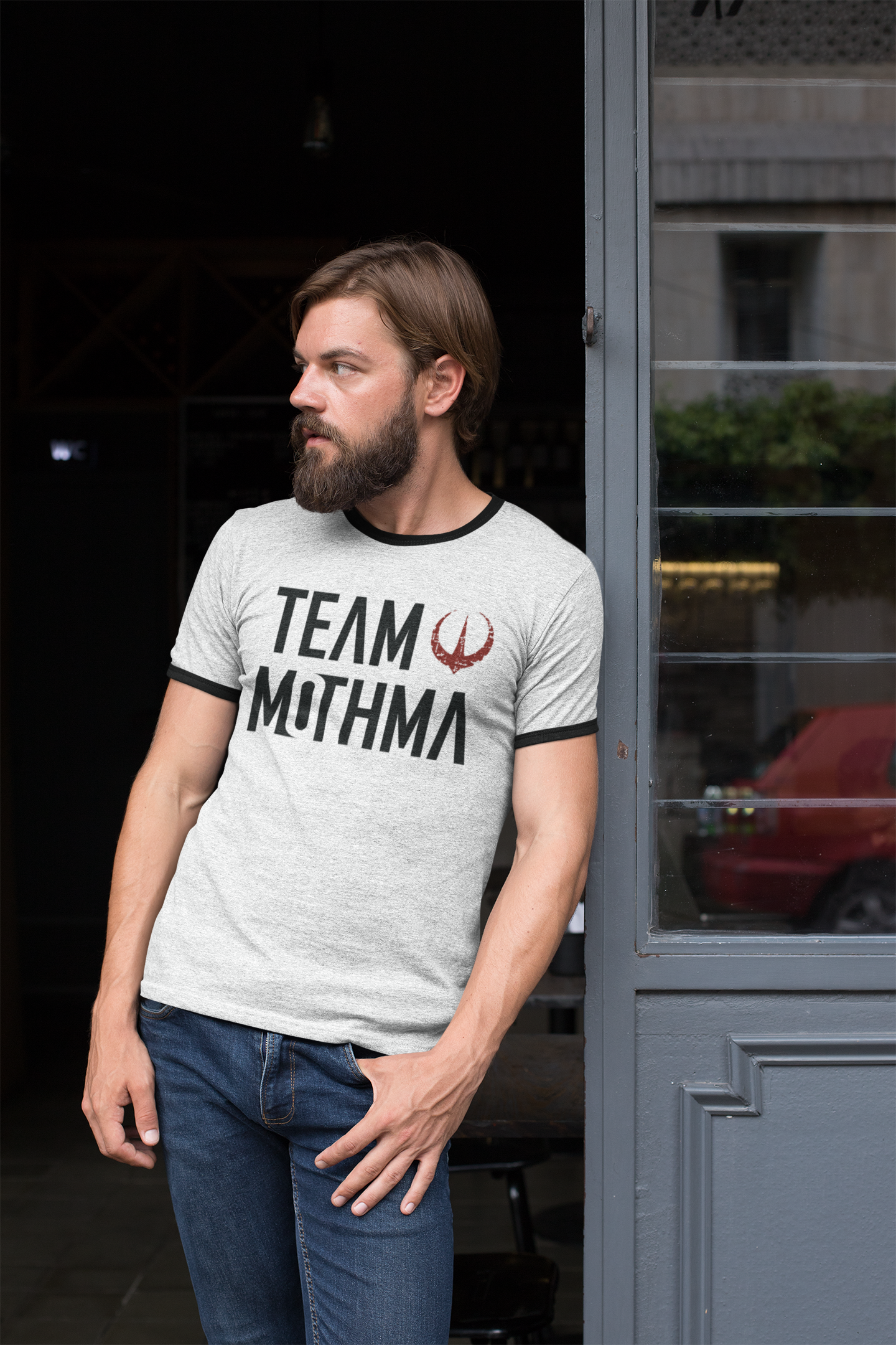Team Mothma Unisex Cotton Ringer T-Shirt