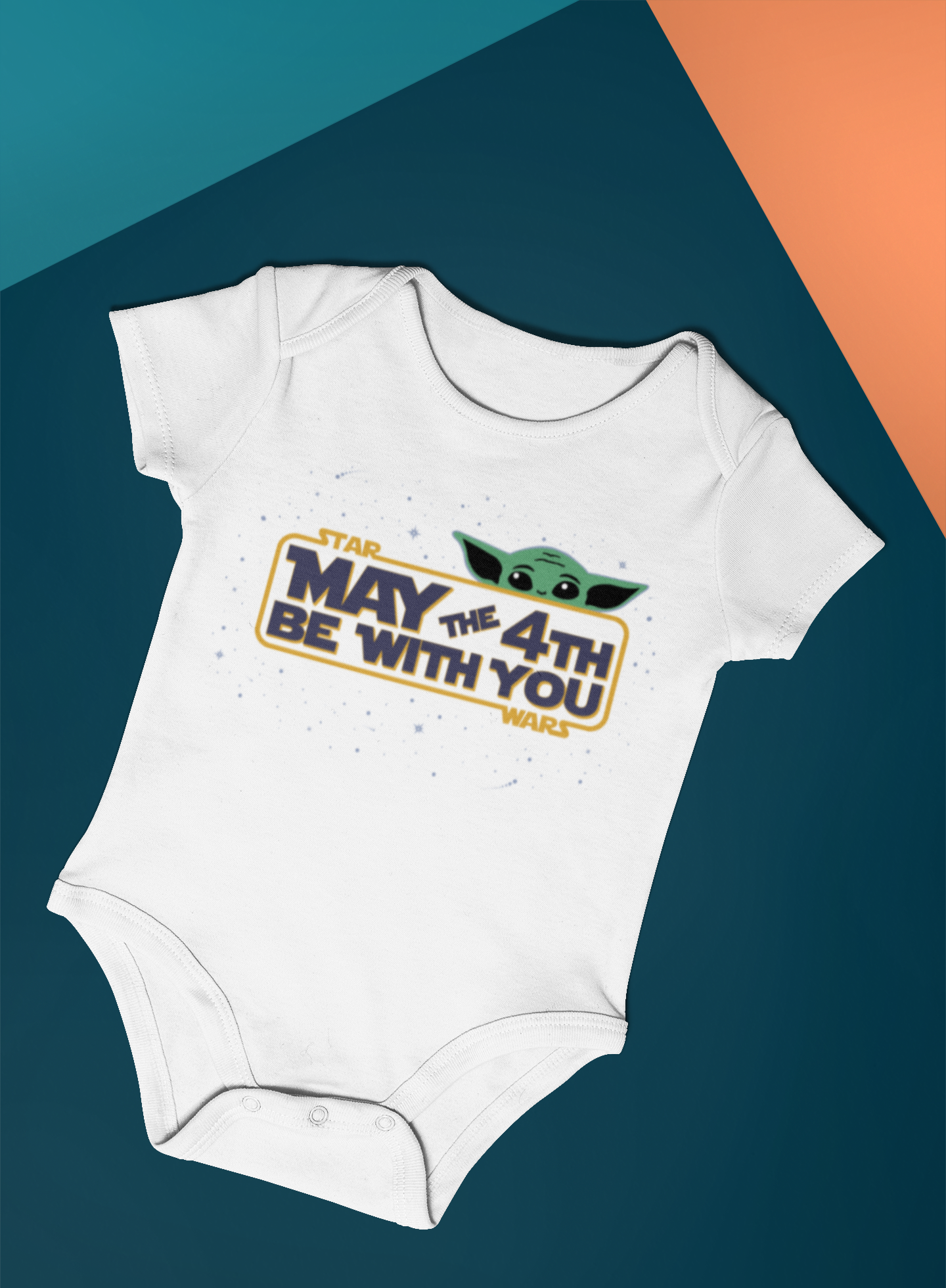 May the Fourth with Grogu Graphic Fine Jersey Bodysuit - Infant 