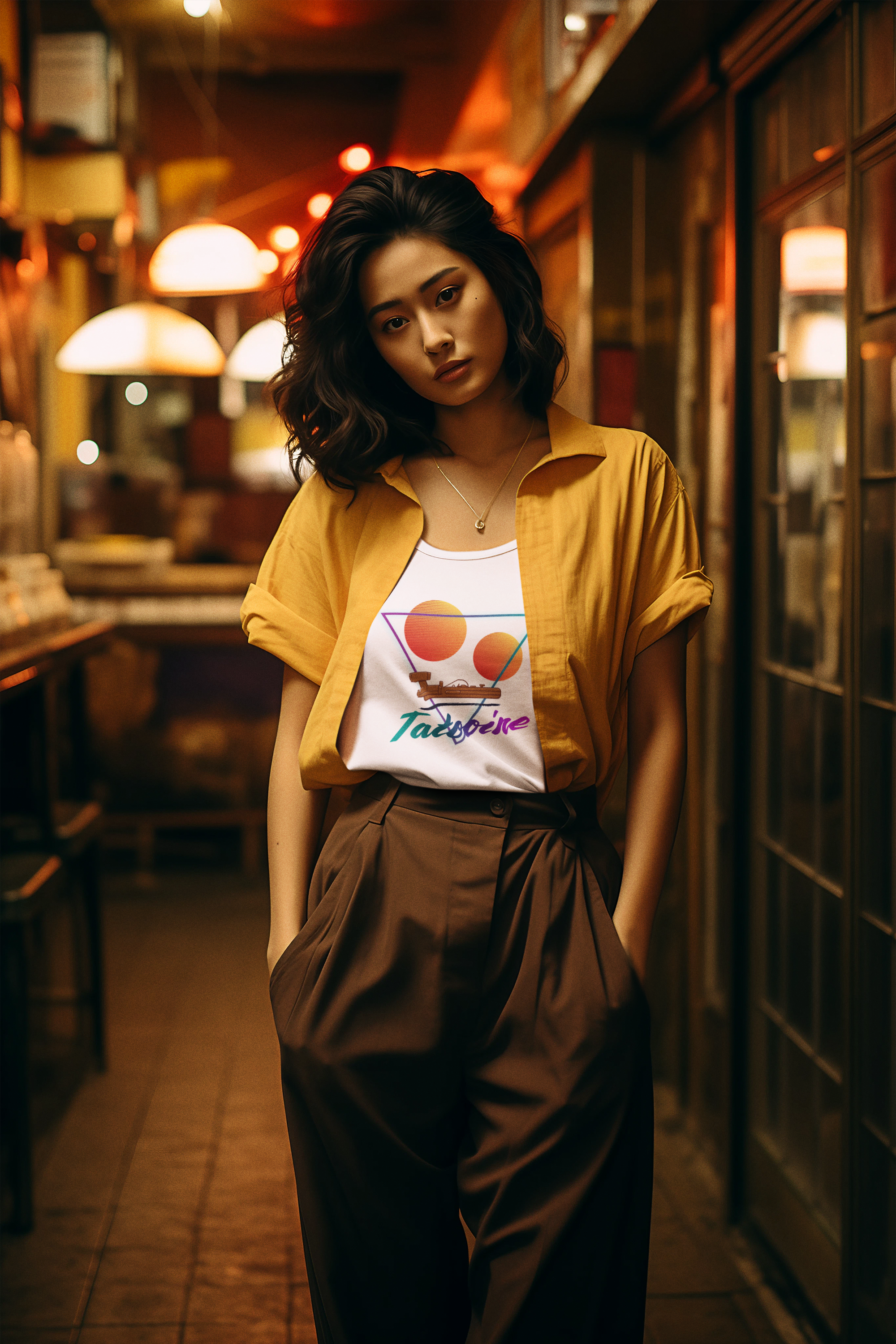 Retro-inspired Visit Tatooine - Women's Racerback Tank