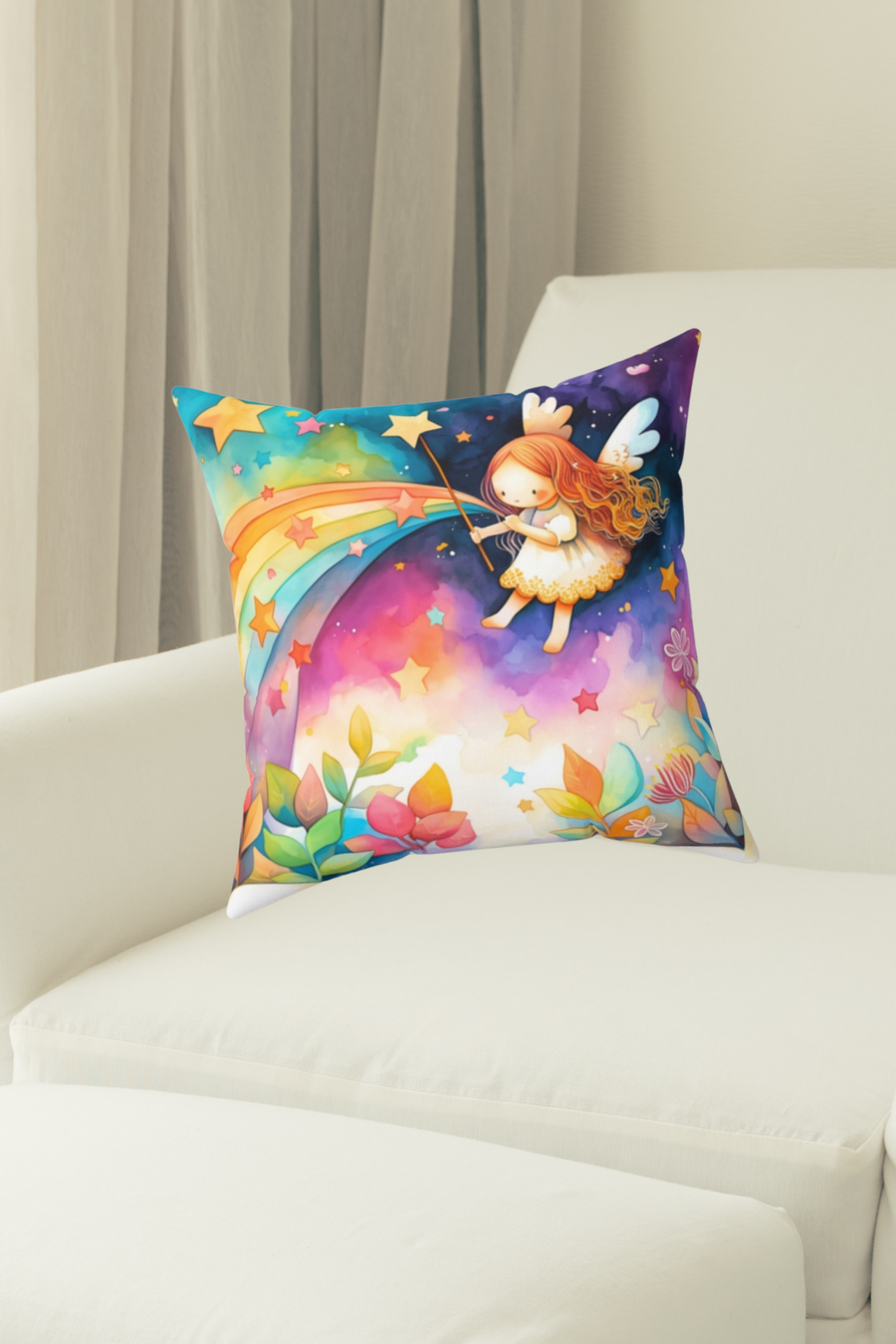 Seraphina’s Soft Slumber – Whimsical Angel Pillow for Kids & Nurseries product thumbnail image Seraphina’s Soft Slumber – Whimsical Angel Pillow for Kids & Nurseries product thumbnail image