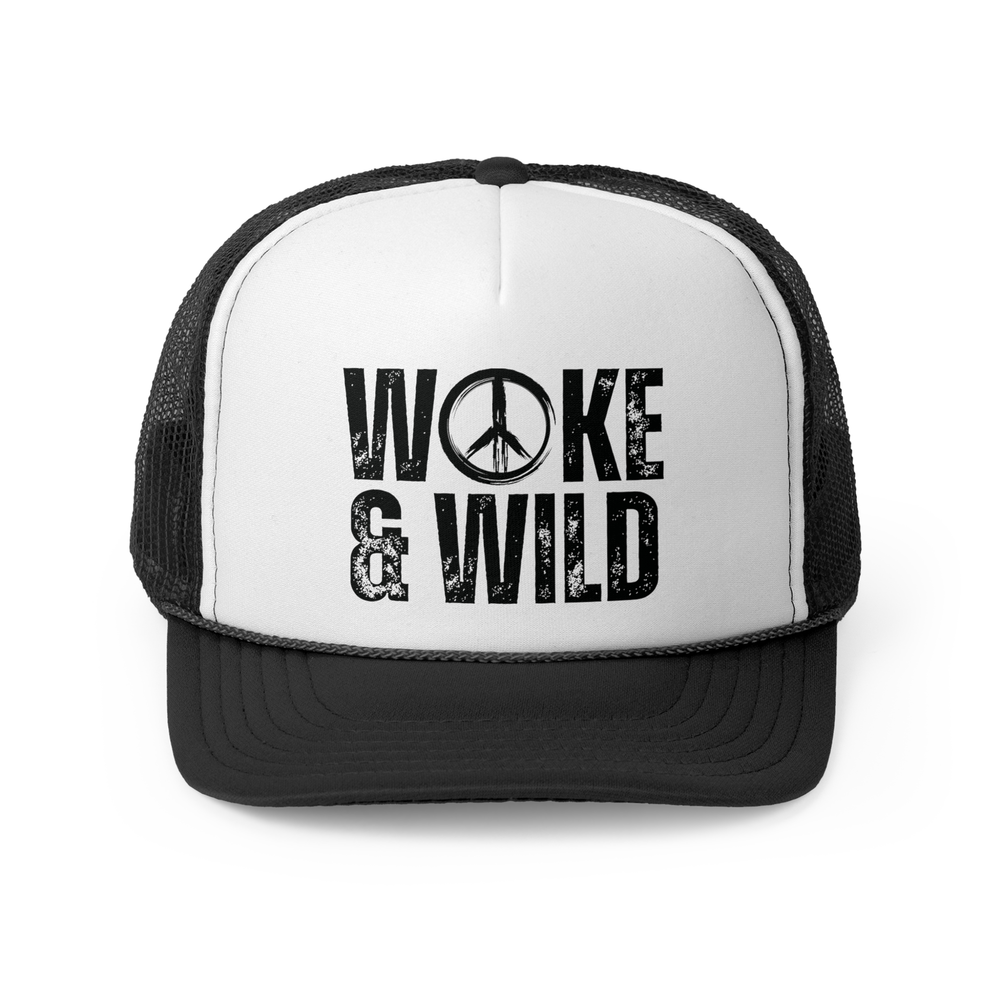 WOKE &amp; WILD TRUCKER HAT