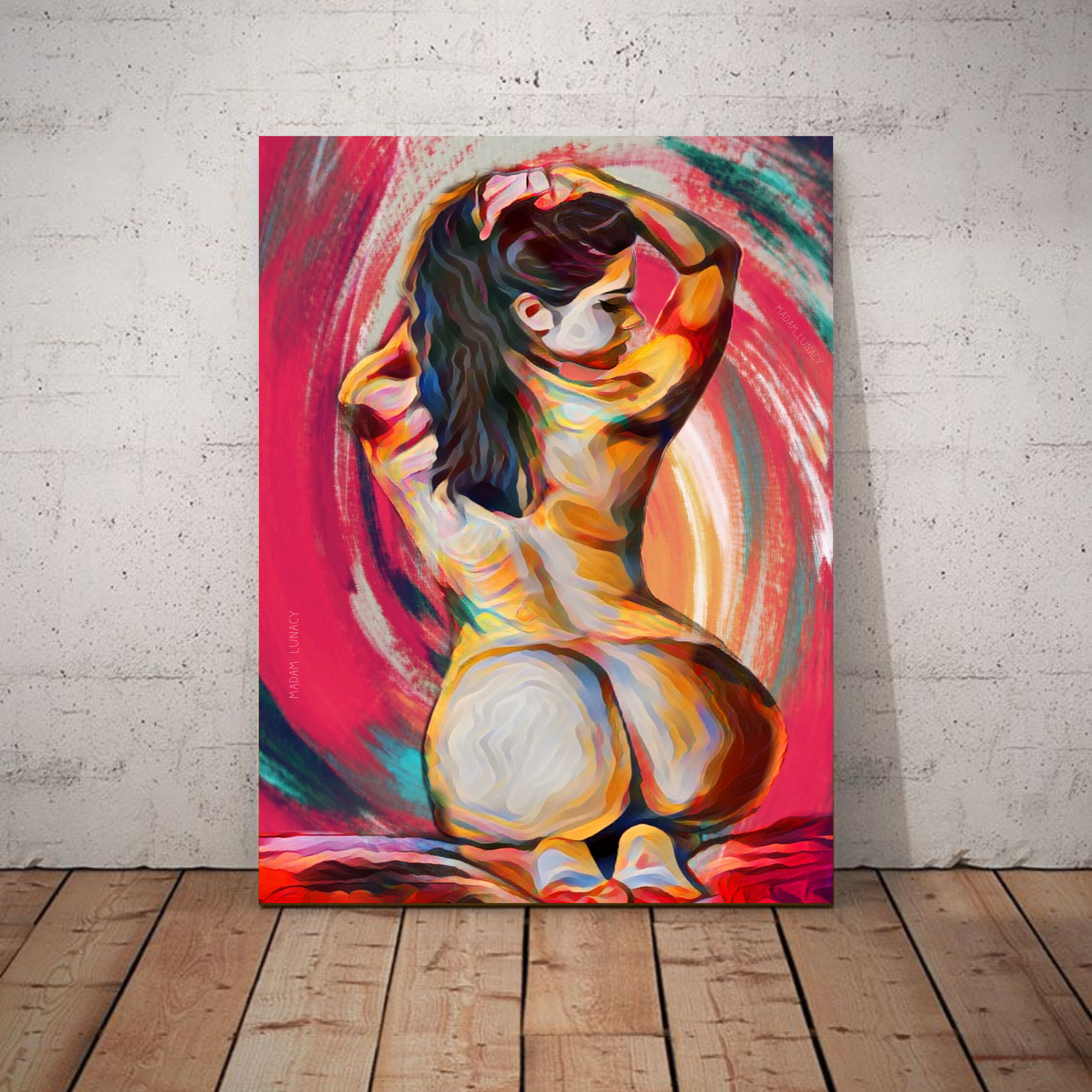 Estelle. Art by Madam Lunacy - ART PRINT │Erotic Collection