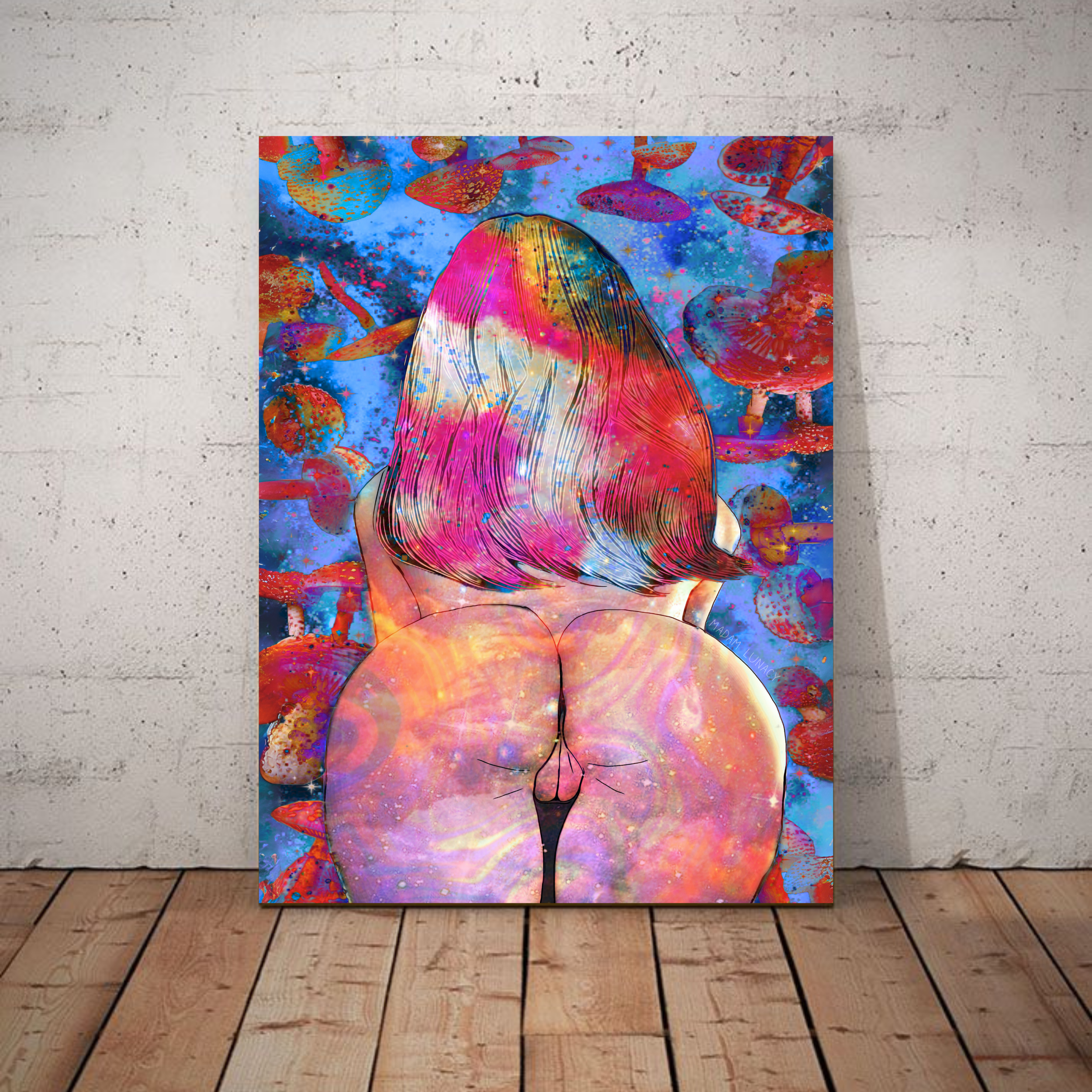 Wonderland. Art by Madam Lunacy - ART PRINT │Erotic Collection product thumbnail image