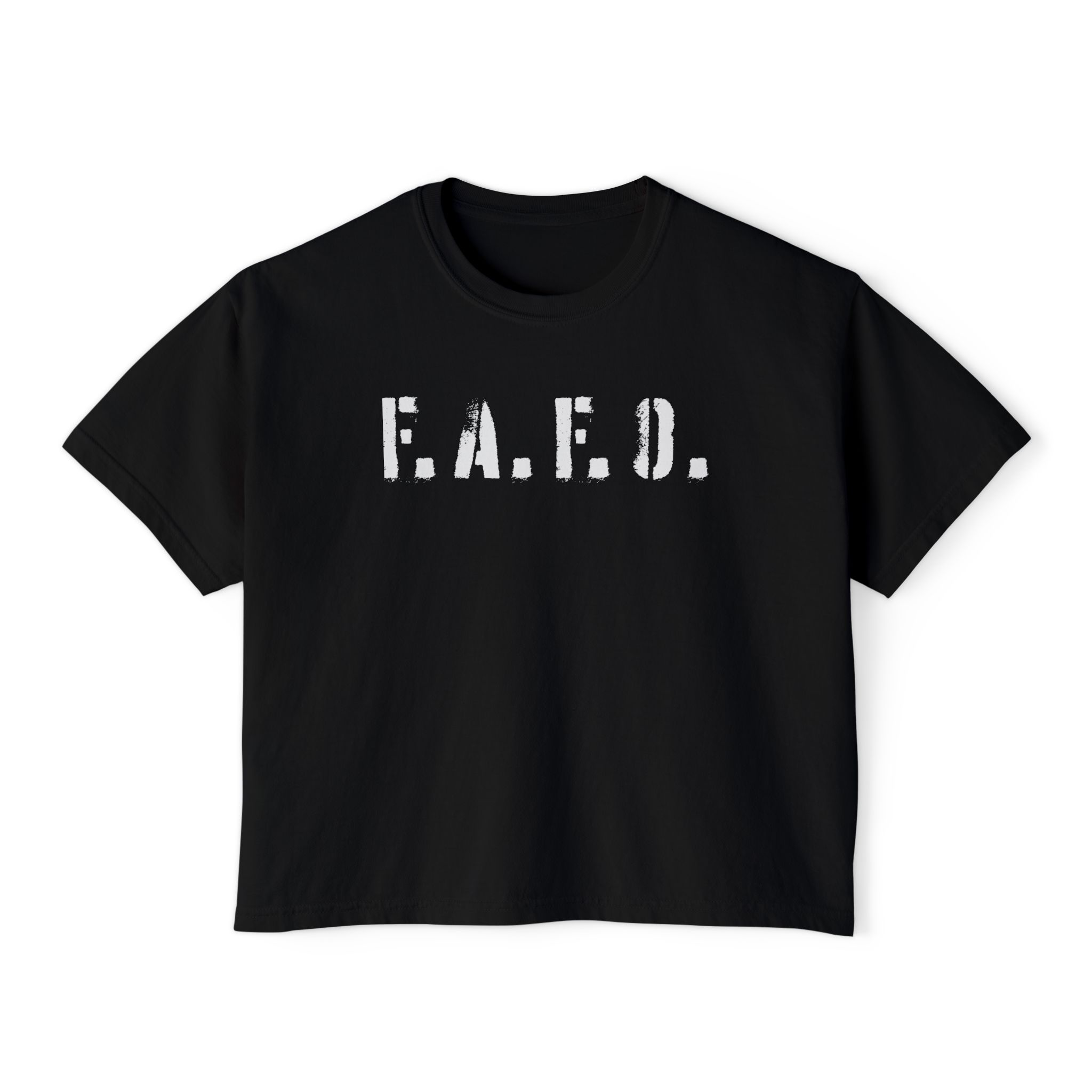 FAFO WOMENS BOXY TSHIRT product thumbnail image