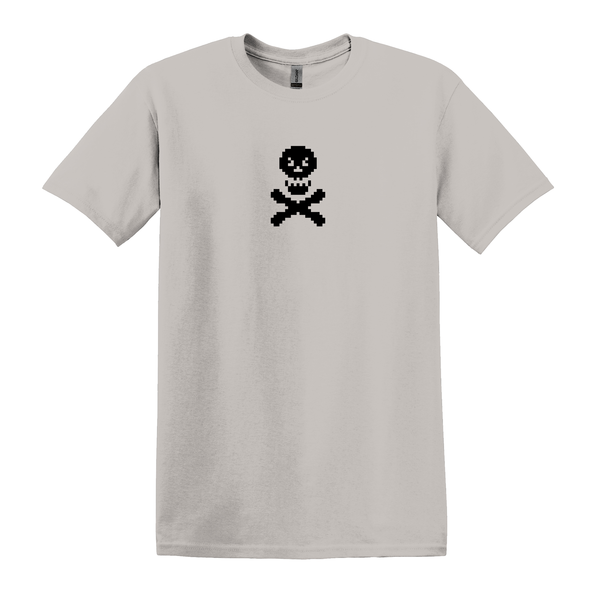 8-Bit Pixel Gamer Shirt-Bones product thumbnail image 8-Bit Pixel Gamer Shirt-Bones product thumbnail image