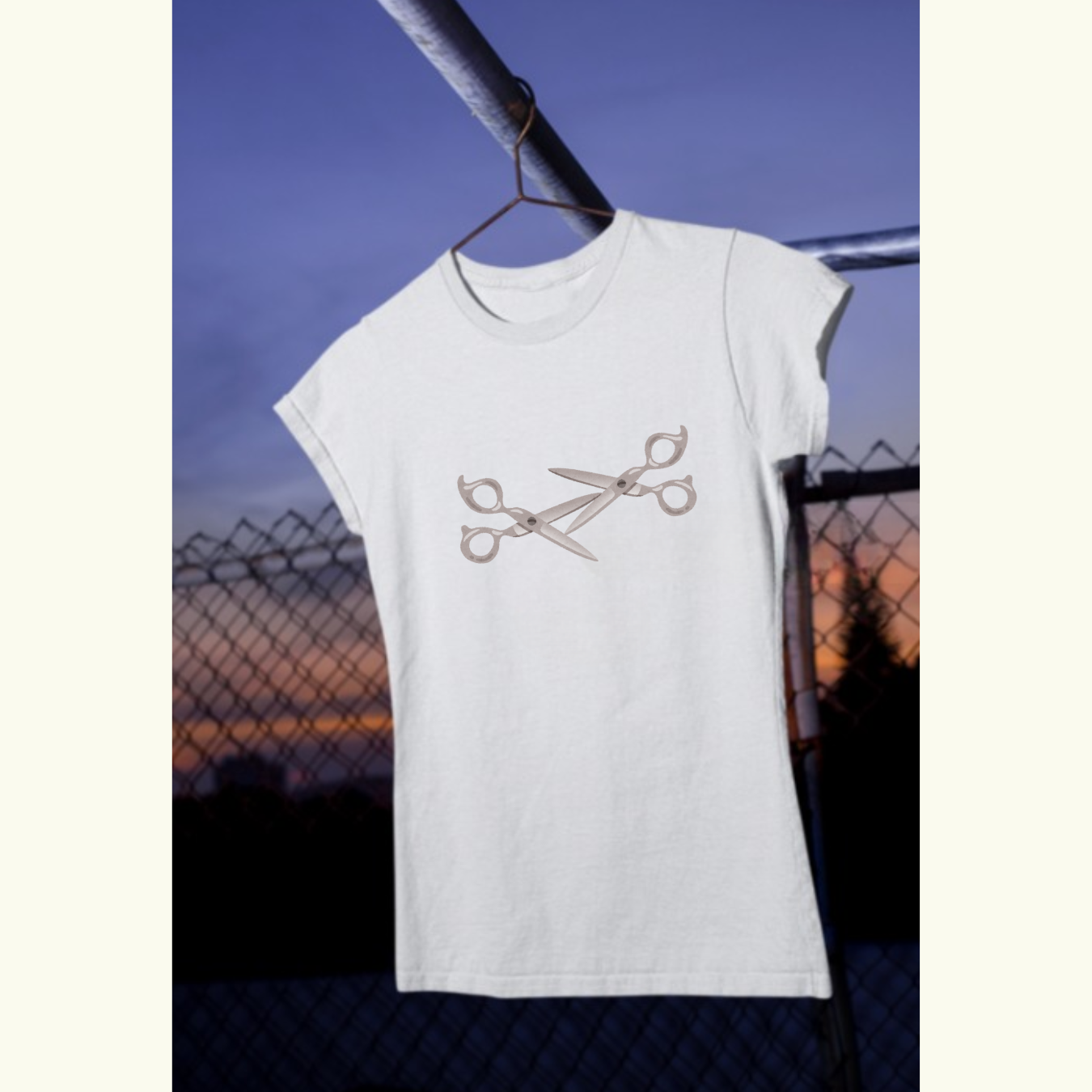 Scissor City | Lesbian Sex Scissoring Scissors T-Shirt product thumbnail image Scissor City | Lesbian Sex Scissoring Scissors T-Shirt product thumbnail image
