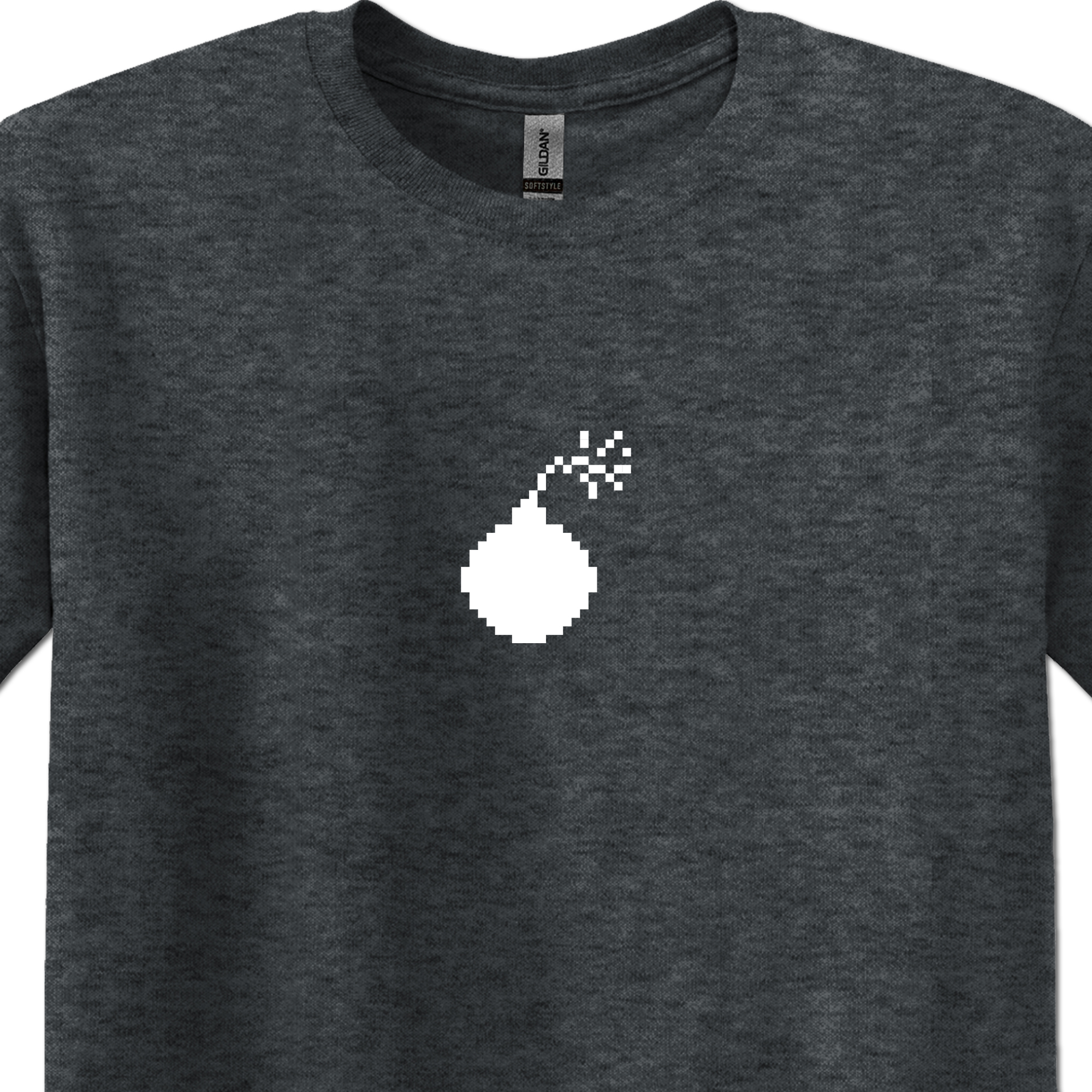 8-Bit Pixel Gamer Shirt-Bomb