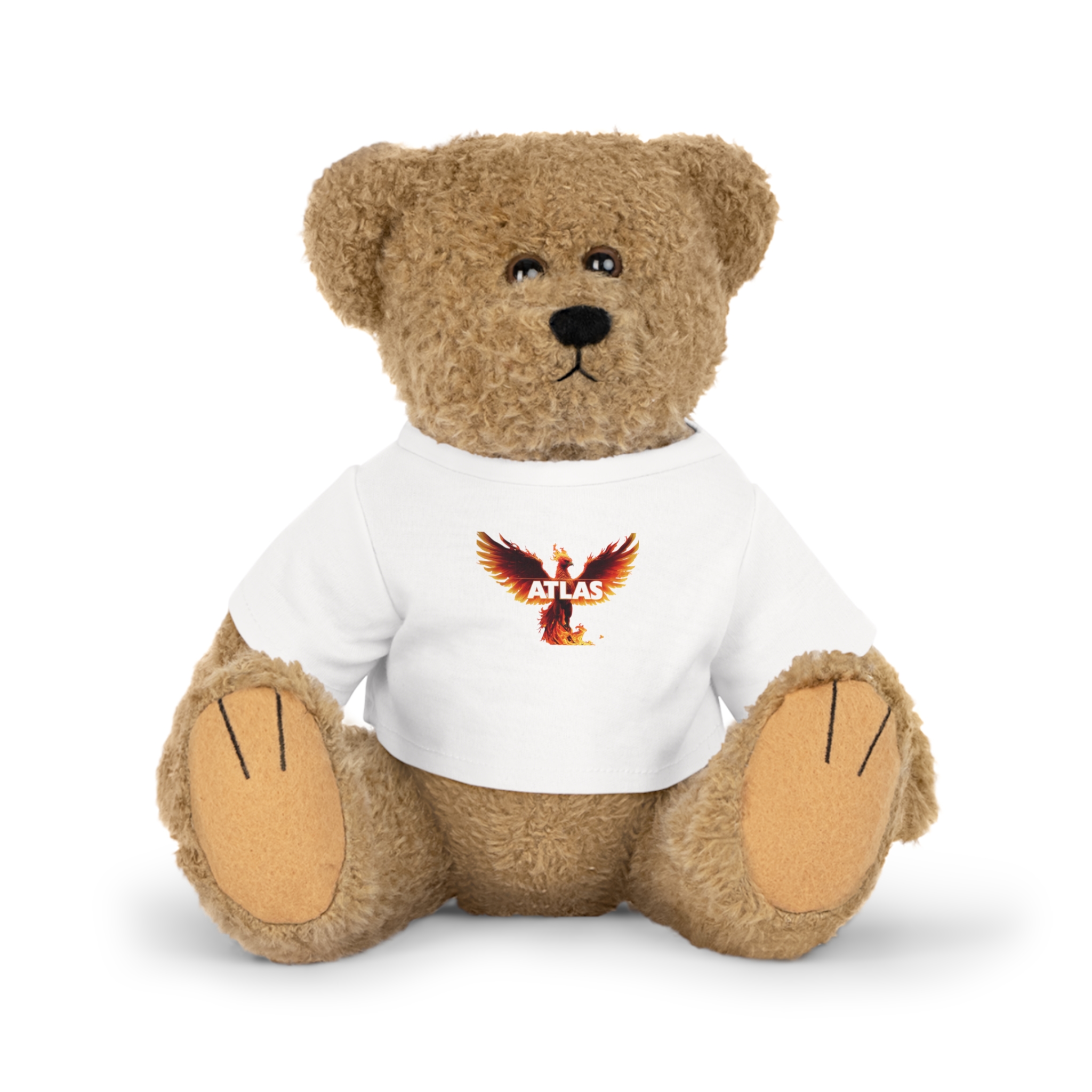 Atlas Plush Toy with T-Shirt - Adorable Bear Companion, Perfect Gift for Kids, Birthdays, Holidays, Baby Showers, Cuddly Keepsake product thumbnail image