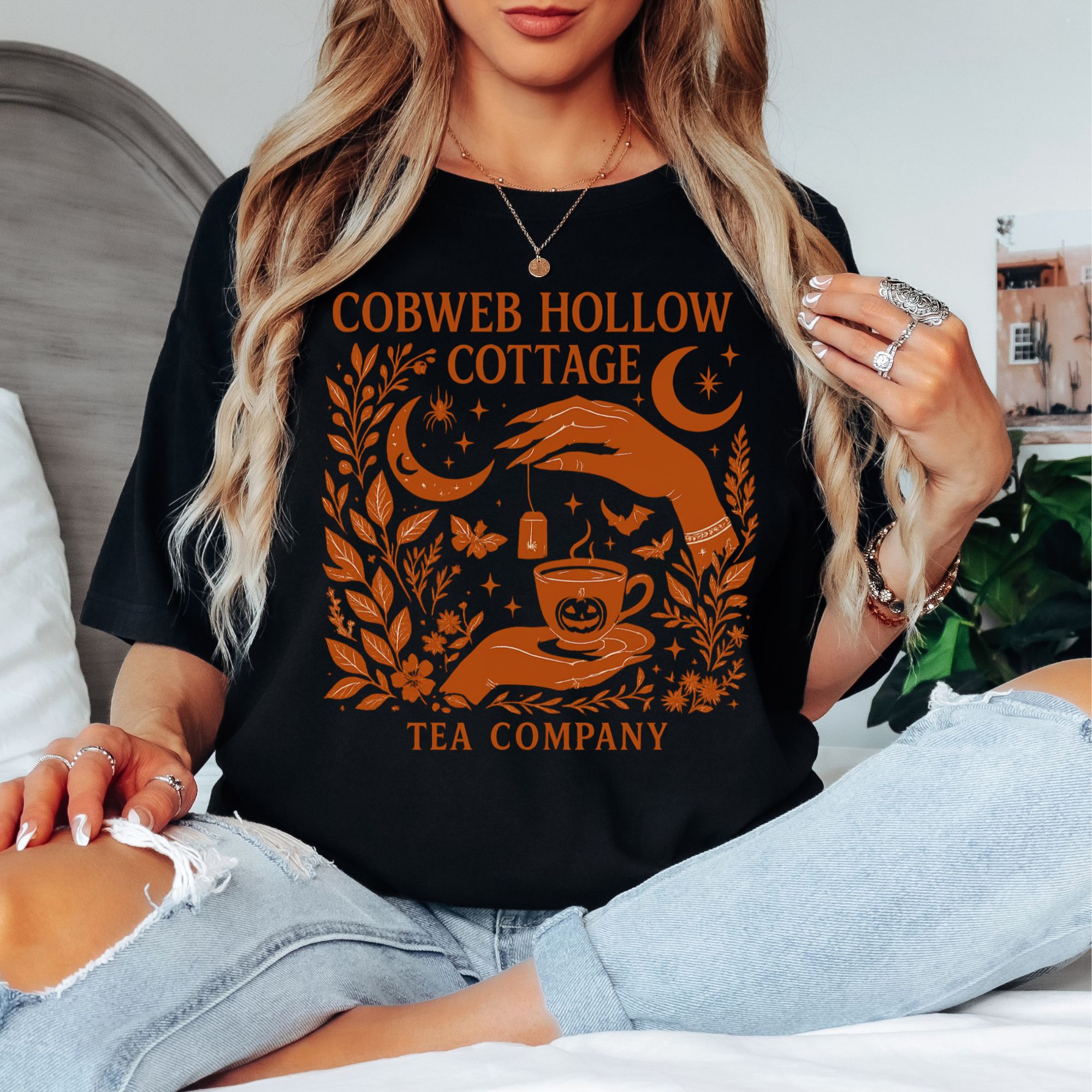 Charming Cottage Tea Company T-Shirt, Cozy Tea Lover Gift, Unisex Graphic Tee, Nature-Inspired Apparel, Comfortable Everyday Wear product thumbnail image Charming Cottage Tea Company T-Shirt, Cozy Tea Lover Gift, Unisex Graphic Tee, Nature-Inspired Apparel, Comfortable Everyday Wear product thumbnail image