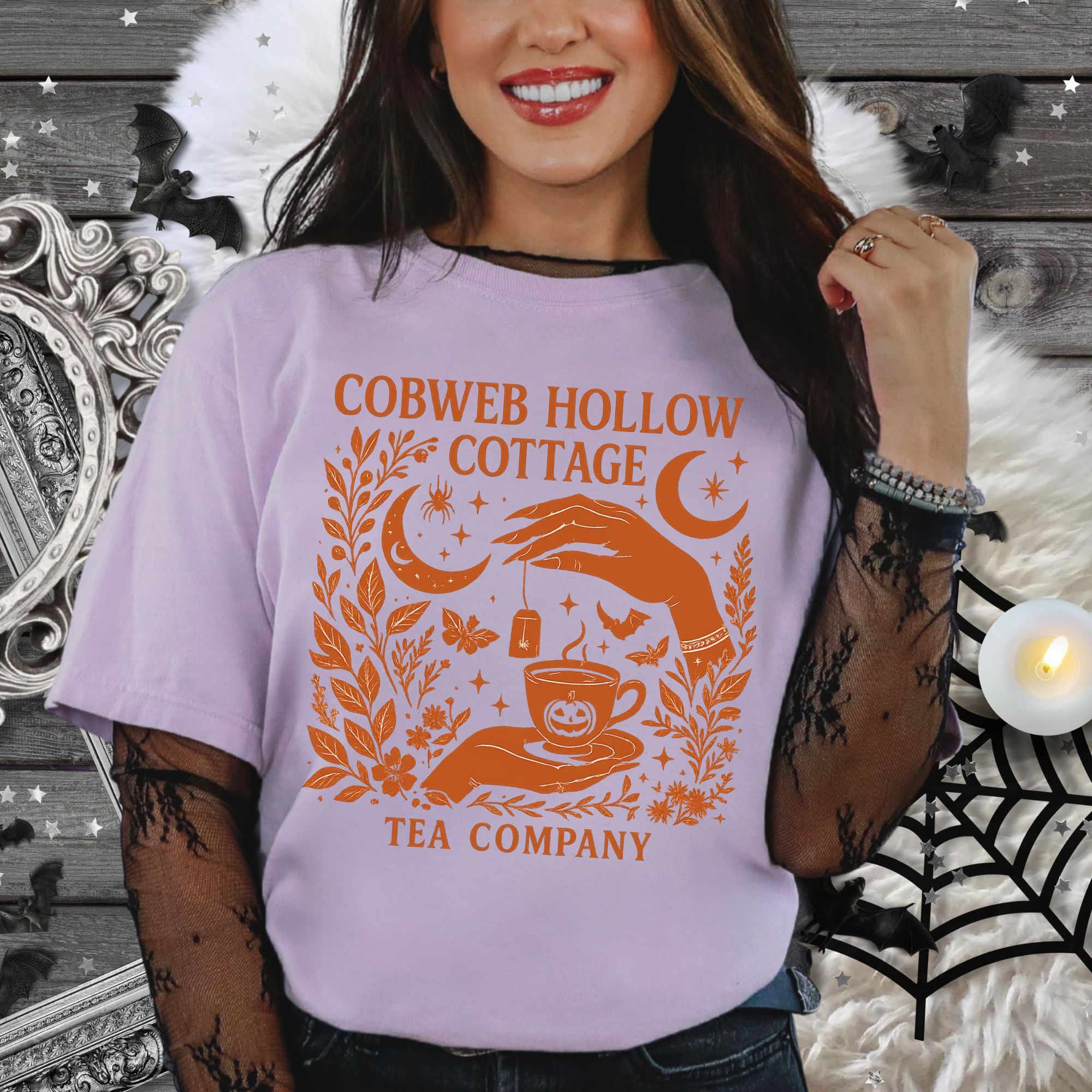 Charming Cottage Tea Company T-Shirt, Cozy Tea Lover Gift, Unisex Graphic Tee, Nature-Inspired Apparel, Comfortable Everyday Wear product thumbnail image Charming Cottage Tea Company T-Shirt, Cozy Tea Lover Gift, Unisex Graphic Tee, Nature-Inspired Apparel, Comfortable Everyday Wear product thumbnail image