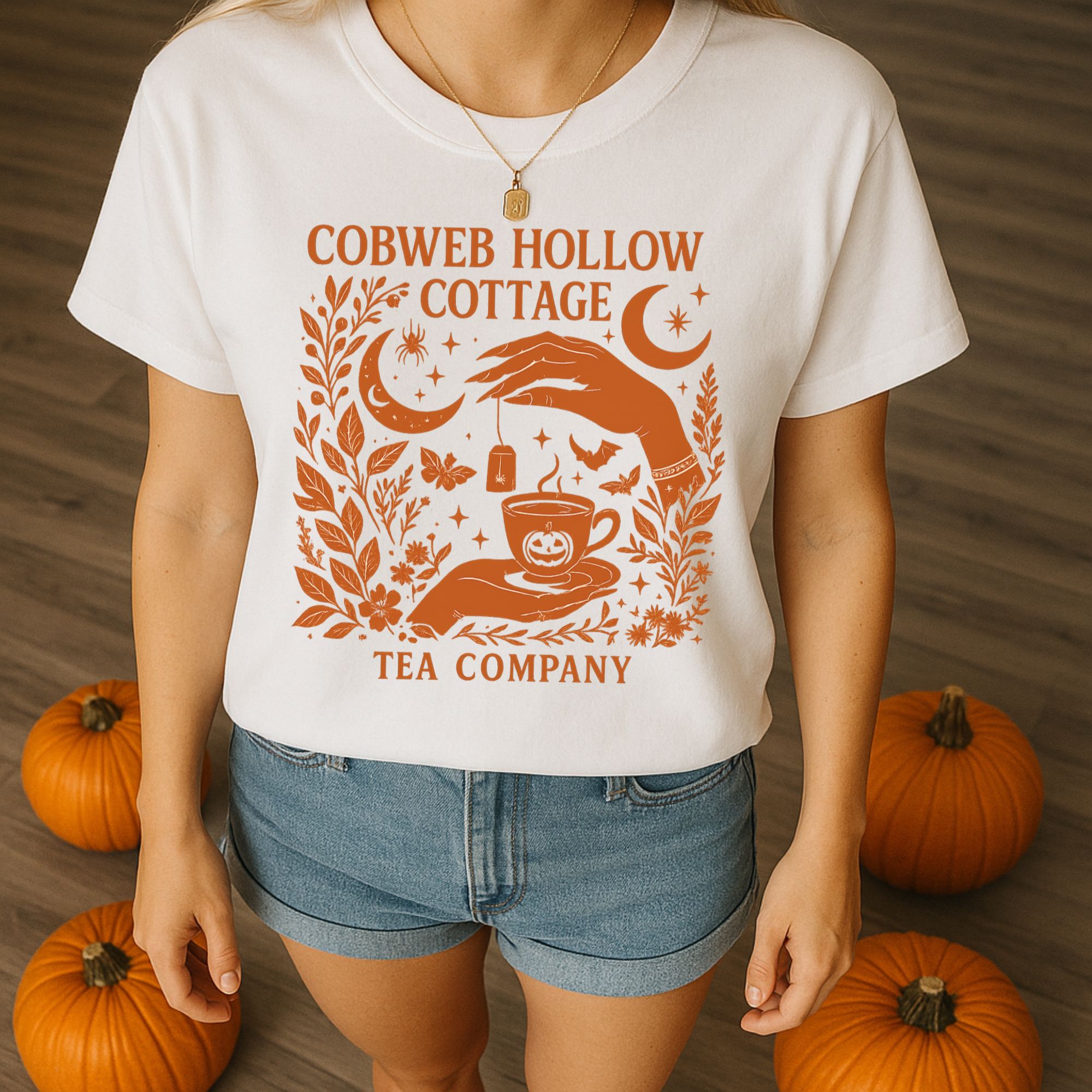 Charming Cottage Tea Company T-Shirt, Cozy Tea Lover Gift, Unisex Graphic Tee, Nature-Inspired Apparel, Comfortable Everyday Wear product thumbnail image Charming Cottage Tea Company T-Shirt, Cozy Tea Lover Gift, Unisex Graphic Tee, Nature-Inspired Apparel, Comfortable Everyday Wear product thumbnail image