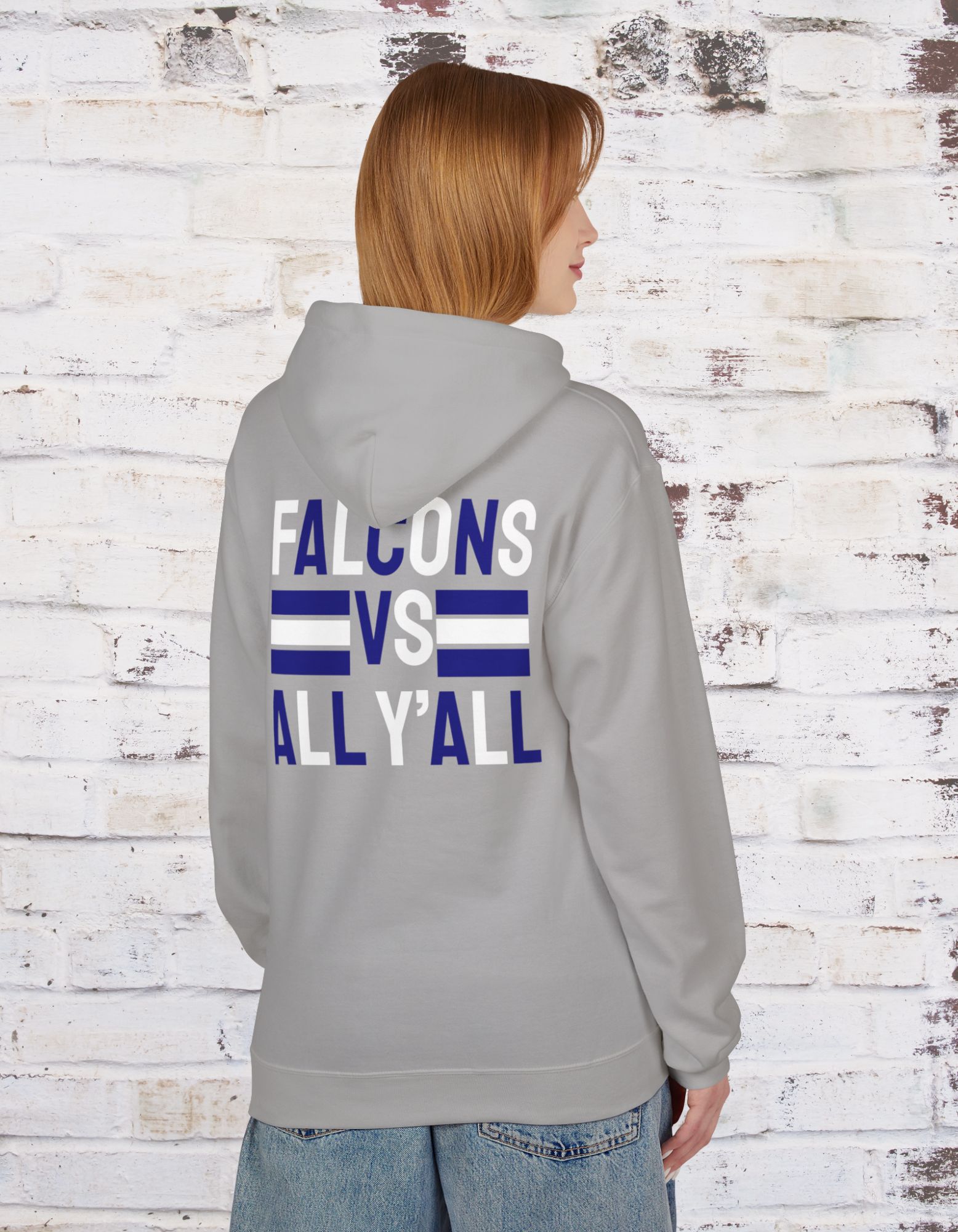 Falcons Vs All Y'all Hoodie - Frankford Middle School product thumbnail image Falcons Vs All Y'all Hoodie - Frankford Middle School product thumbnail image