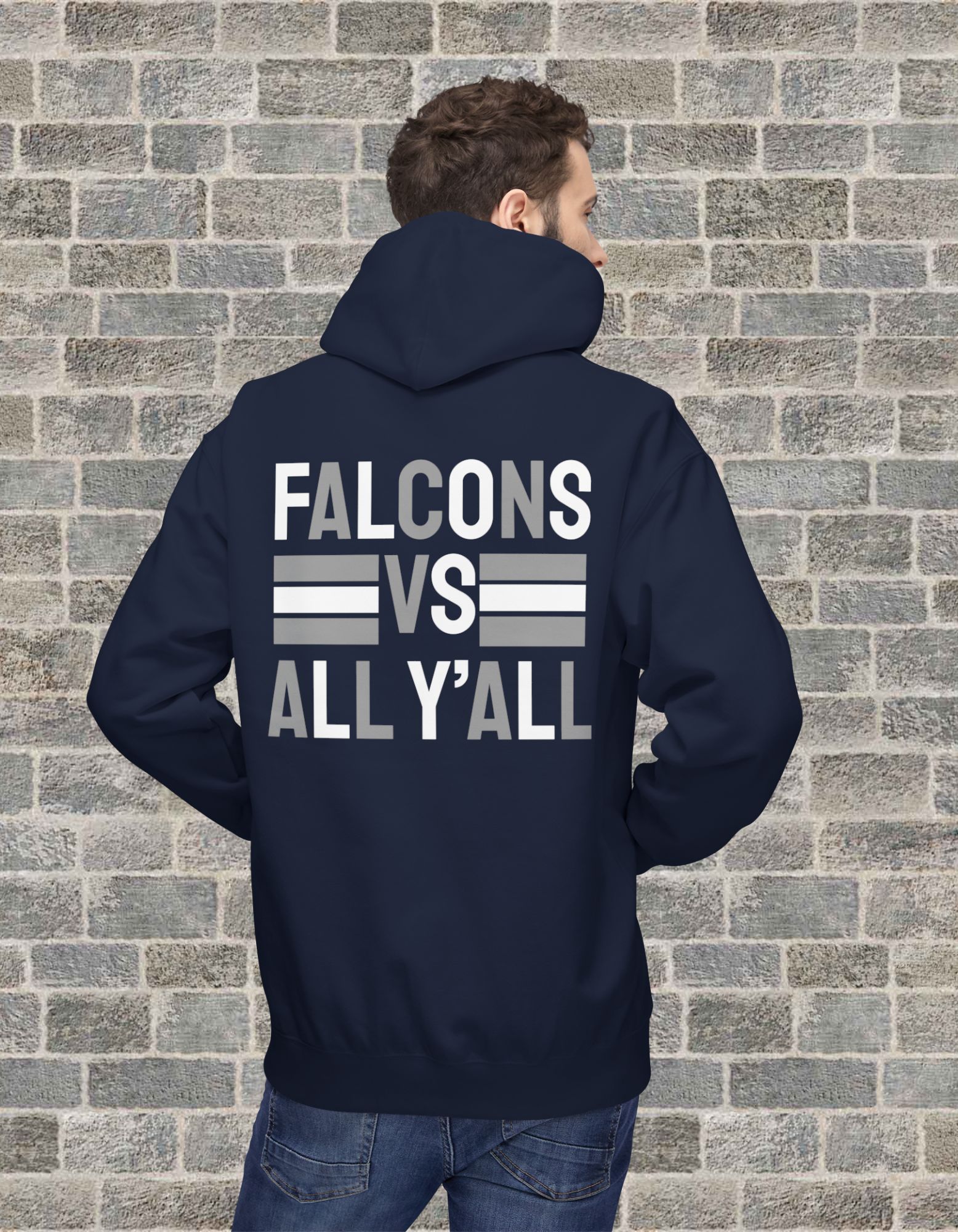Falcons Vs All Y'all Hoodie - Frankford Middle School