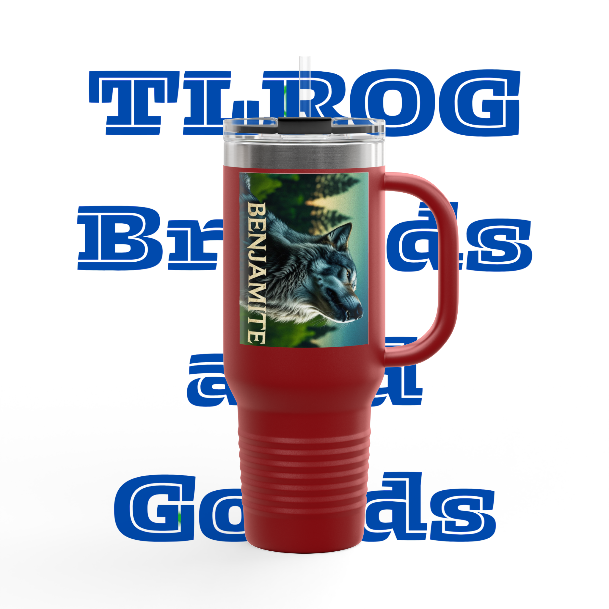 Insulated Travel Mug - 40oz - Motivational Drinkware for On-the-Go, Perfect for Gifts, Travel, Office, or Daily Hydration product thumbnail image