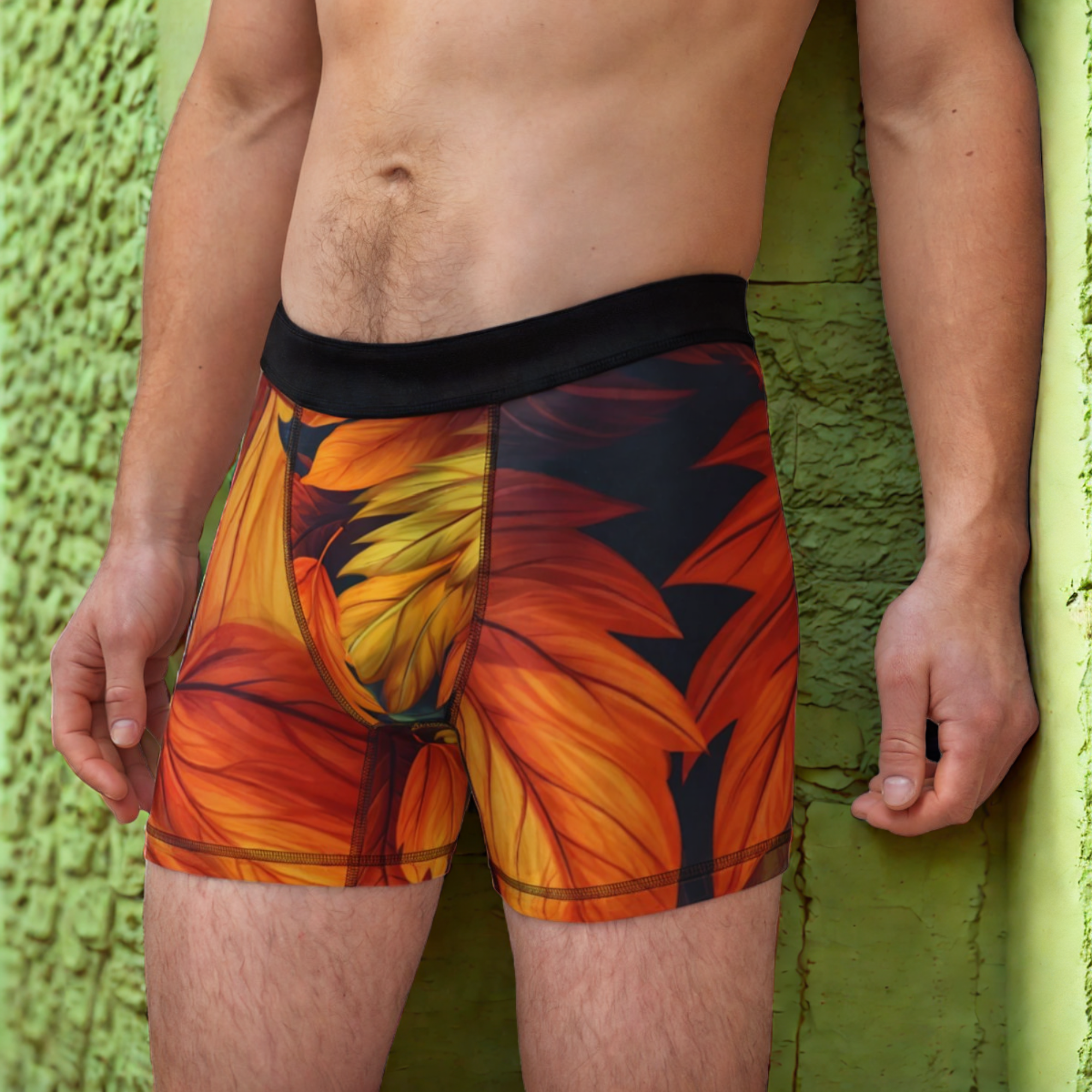 Autumn Leaves Mens Boxer Briefs Fall Foliage AOP Underwear | Soft Stretchy Lightweight Boxers | Nature-Inspired Mens Gift product thumbnail image Autumn Leaves Mens Boxer Briefs Fall Foliage AOP Underwear | Soft Stretchy Lightweight Boxers | Nature-Inspired Mens Gift product thumbnail image