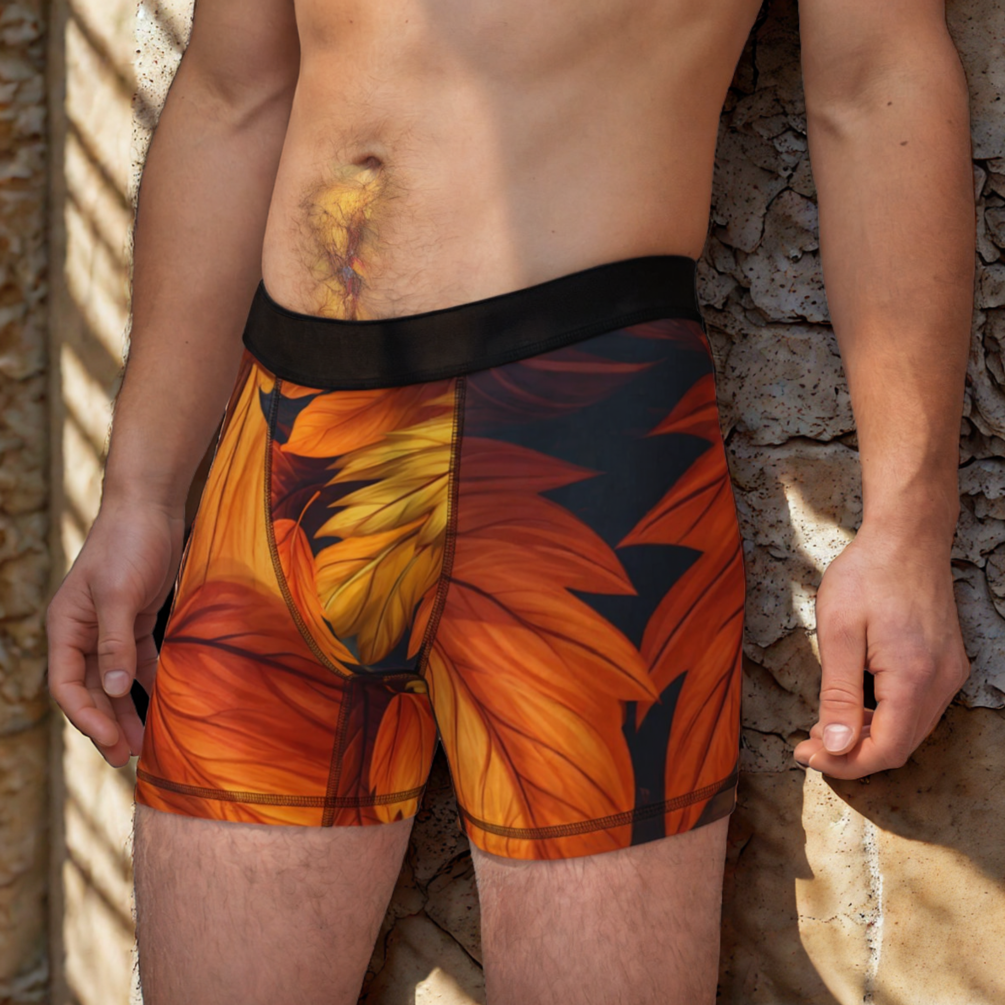 Autumn Leaves Mens Boxer Briefs Fall Foliage AOP Underwear | Soft Stretchy Lightweight Boxers | Nature-Inspired Mens Gift product thumbnail image Autumn Leaves Mens Boxer Briefs Fall Foliage AOP Underwear | Soft Stretchy Lightweight Boxers | Nature-Inspired Mens Gift product thumbnail image