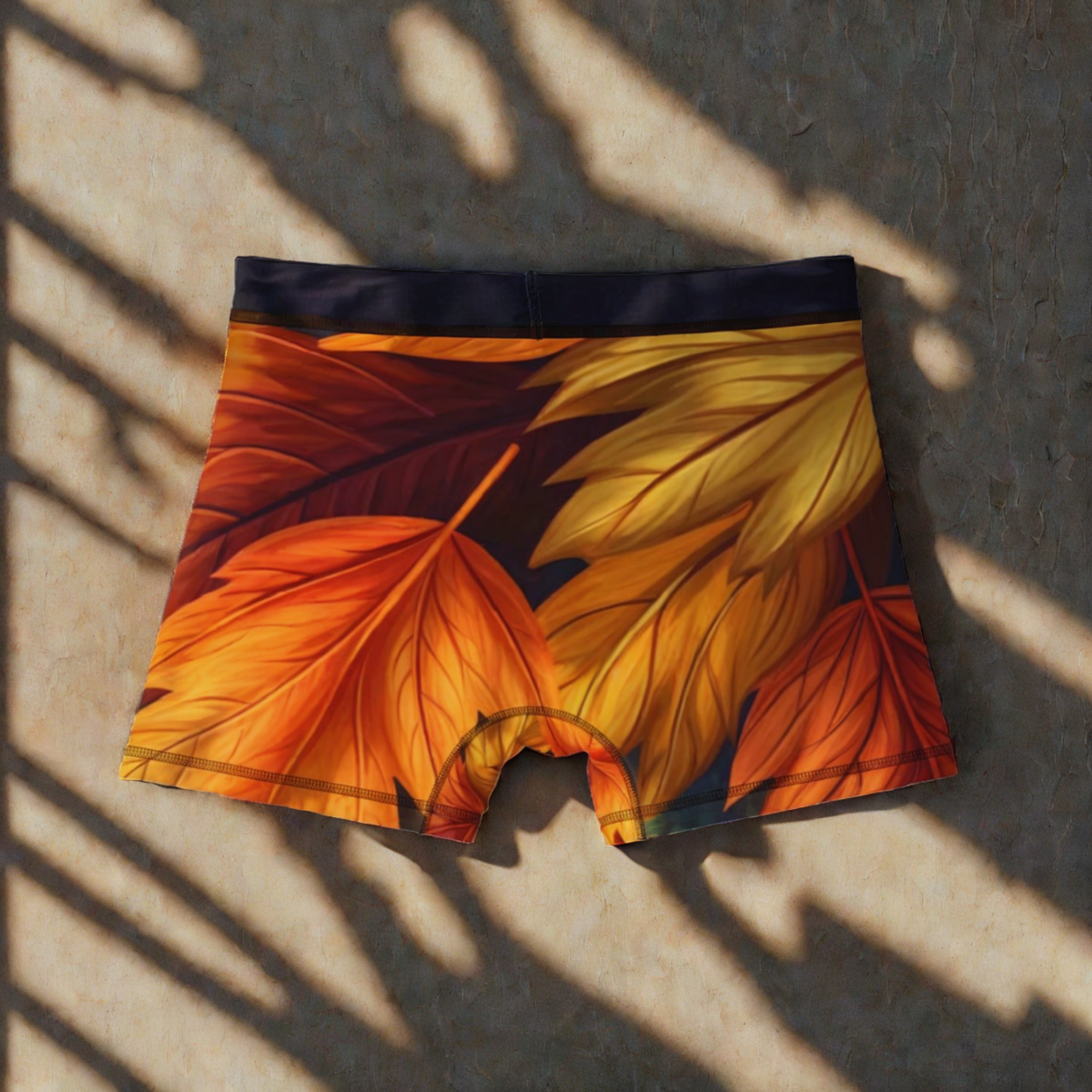 Autumn Leaves Mens Boxer Briefs Fall Foliage AOP Underwear | Soft Stretchy Lightweight Boxers | Nature-Inspired Mens Gift product thumbnail image Autumn Leaves Mens Boxer Briefs Fall Foliage AOP Underwear | Soft Stretchy Lightweight Boxers | Nature-Inspired Mens Gift product thumbnail image