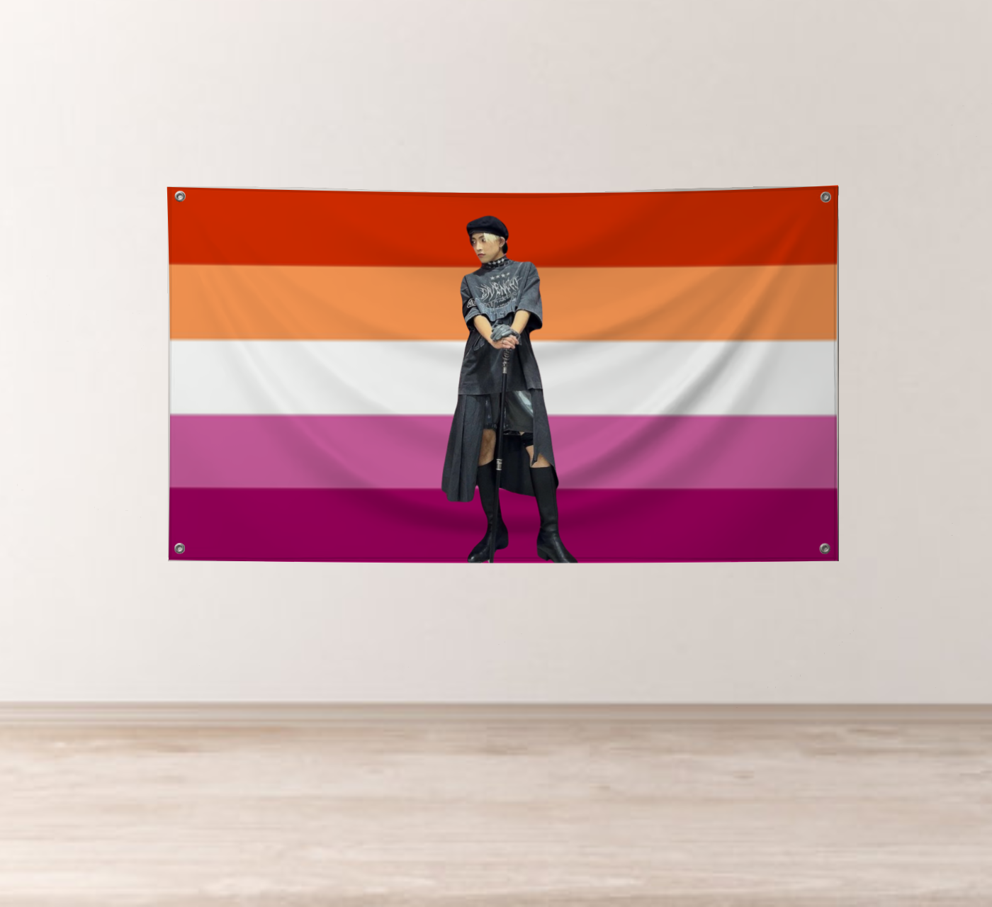 Hongjoong (Ateez) Lesbian Pride Flag product thumbnail image