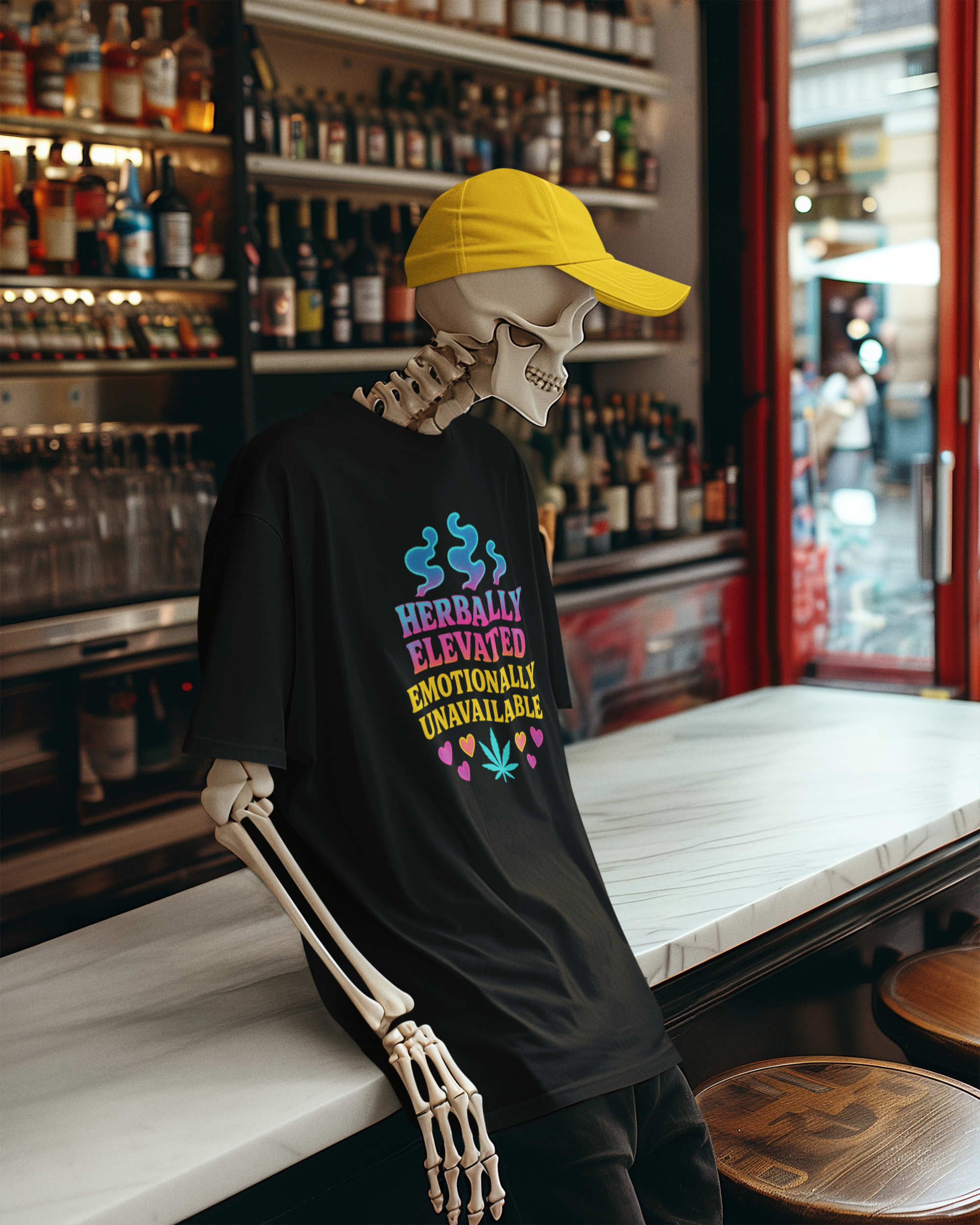 Herbally Elevated, Emotionally Unavailable Unisex T-Shirt product thumbnail image Herbally Elevated, Emotionally Unavailable Unisex T-Shirt product thumbnail image