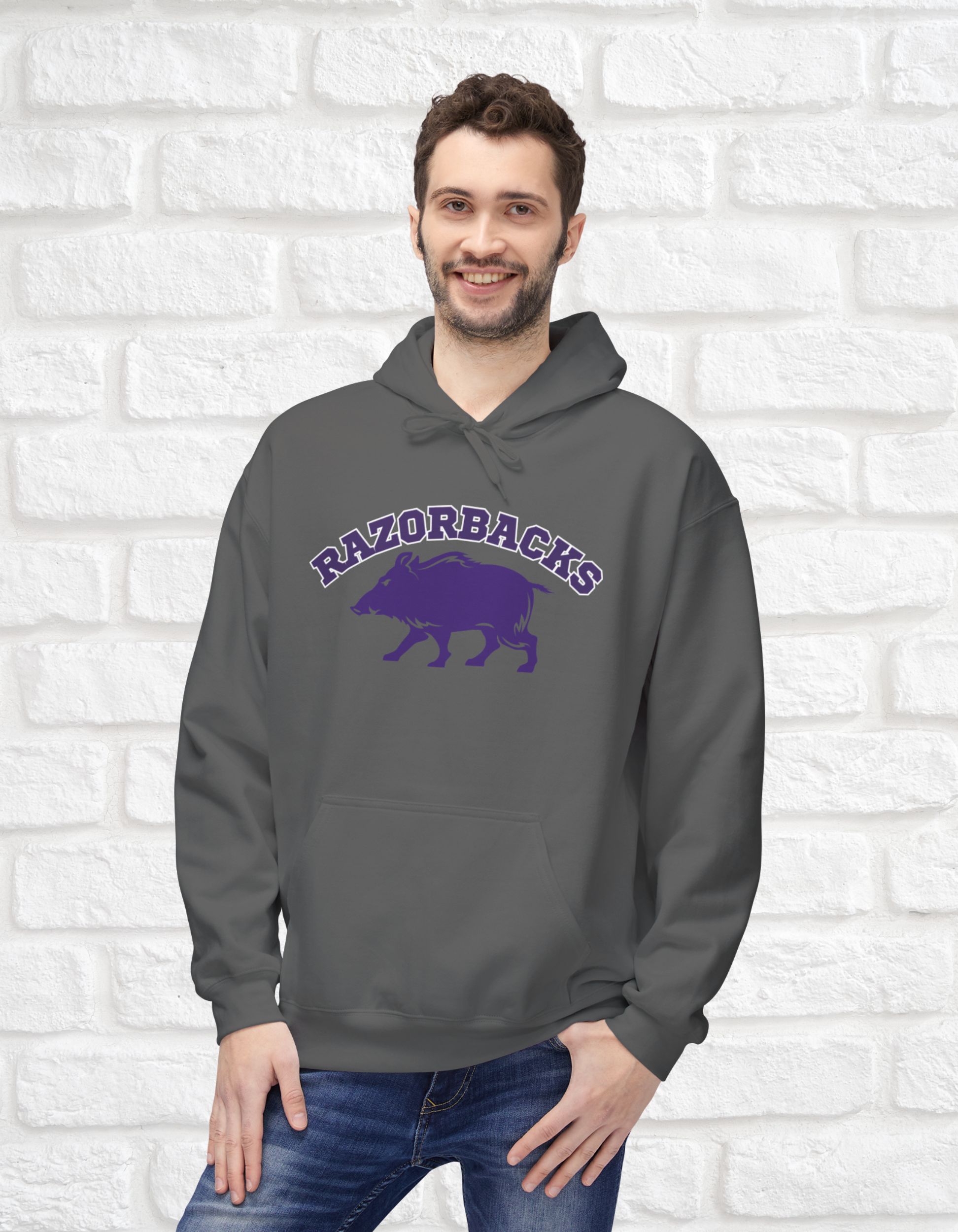 Razorbacks Spirit Hoodie - Robinson Middle School product thumbnail image Razorbacks Spirit Hoodie - Robinson Middle School product thumbnail image