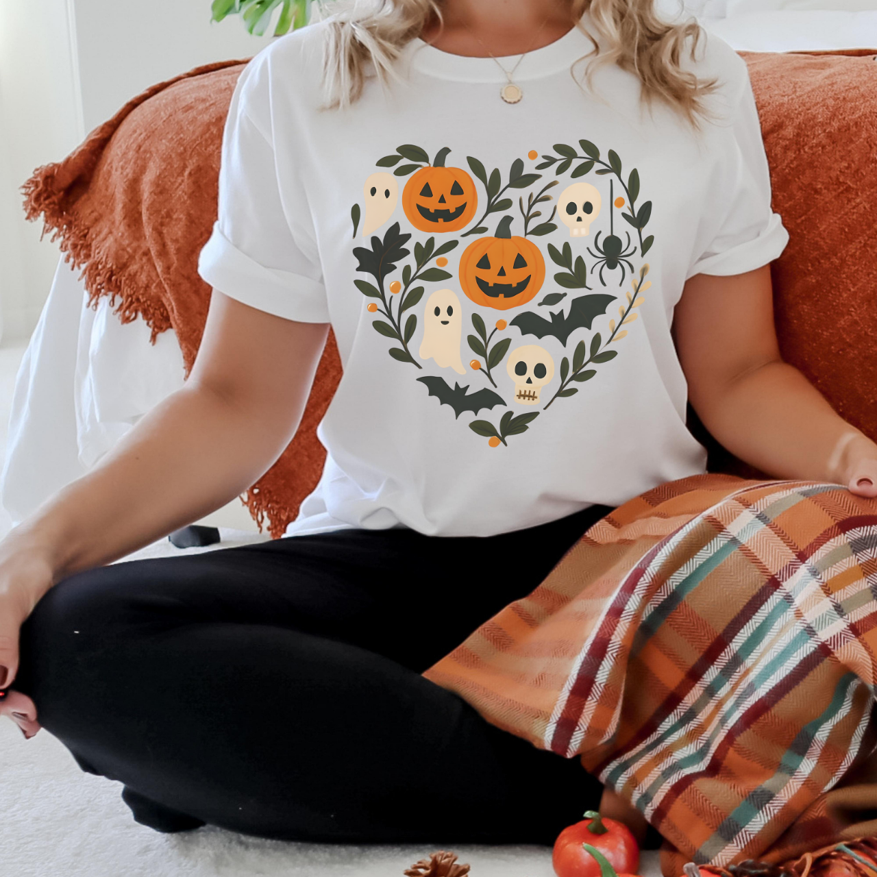 Halloween Heart Graphic T-Shirt, Unisex Tee, Fall Apparel, Spooky Shirt, Halloween Costume, Pumpkin Shirt Halloween Heart Graphic T-Shirt, Unisex Tee, Fall Apparel, Spooky Shirt, Halloween Costume, Pumpkin Shirt