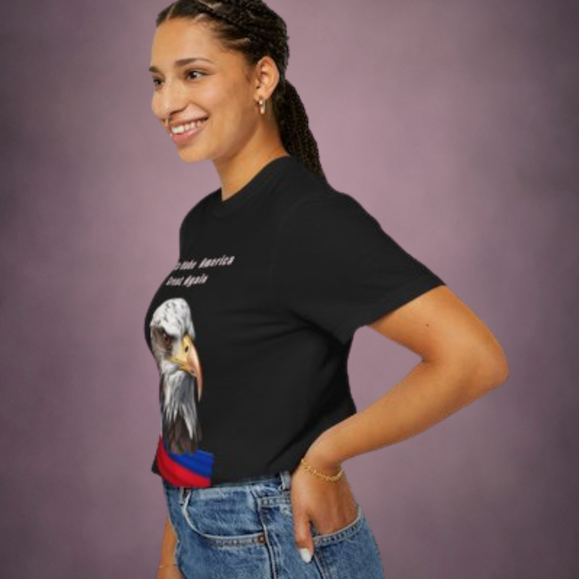 Patriotic Bald Eagle T Shirt Lets Make America Great Again | USA Pride Tee | Unisex Conservative Graphic Shirt | Gift for Americans product thumbnail image Patriotic Bald Eagle T Shirt Lets Make America Great Again | USA Pride Tee | Unisex Conservative Graphic Shirt | Gift for Americans product thumbnail image