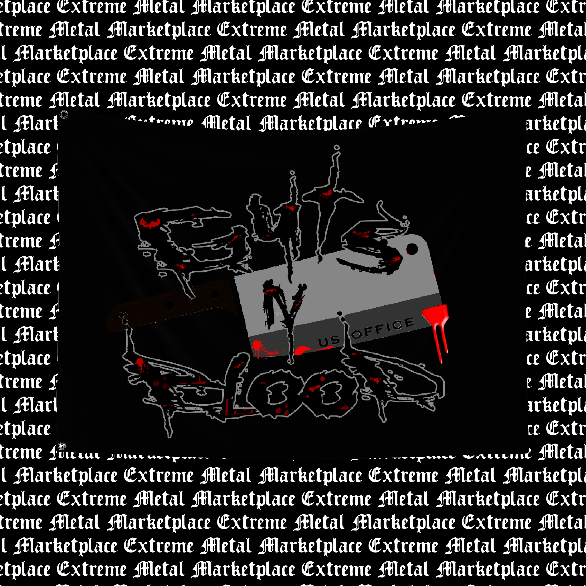 Guts N Blood US Office Double Sided Flag product thumbnail image Guts N Blood US Office Double Sided Flag product thumbnail image