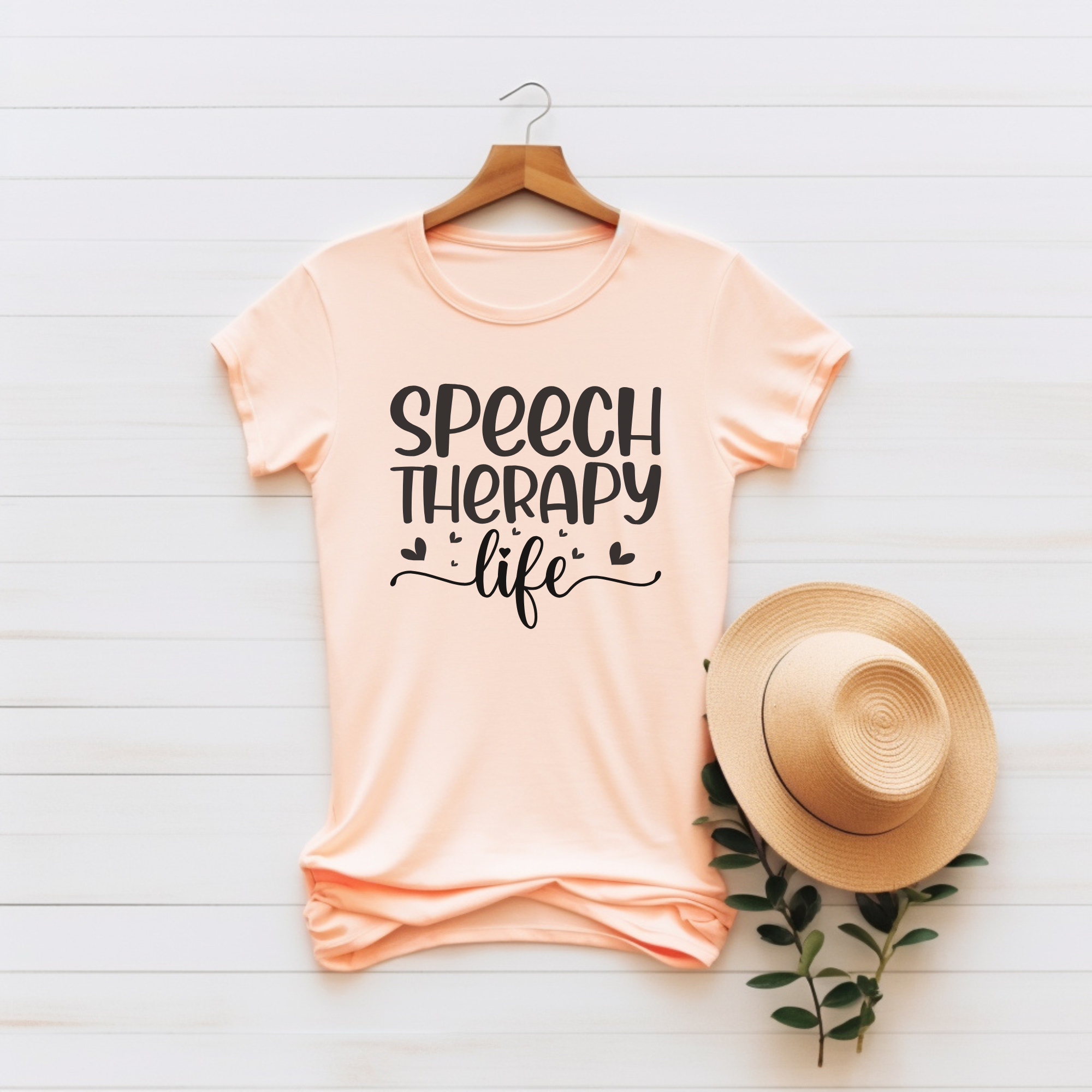 Speech Therapy Life T-Shirt | SLP Gift | Speech Language Pathologist Tee | Therapist Appreciation Shirt | Cute SLP Staff Shirt product thumbnail image
