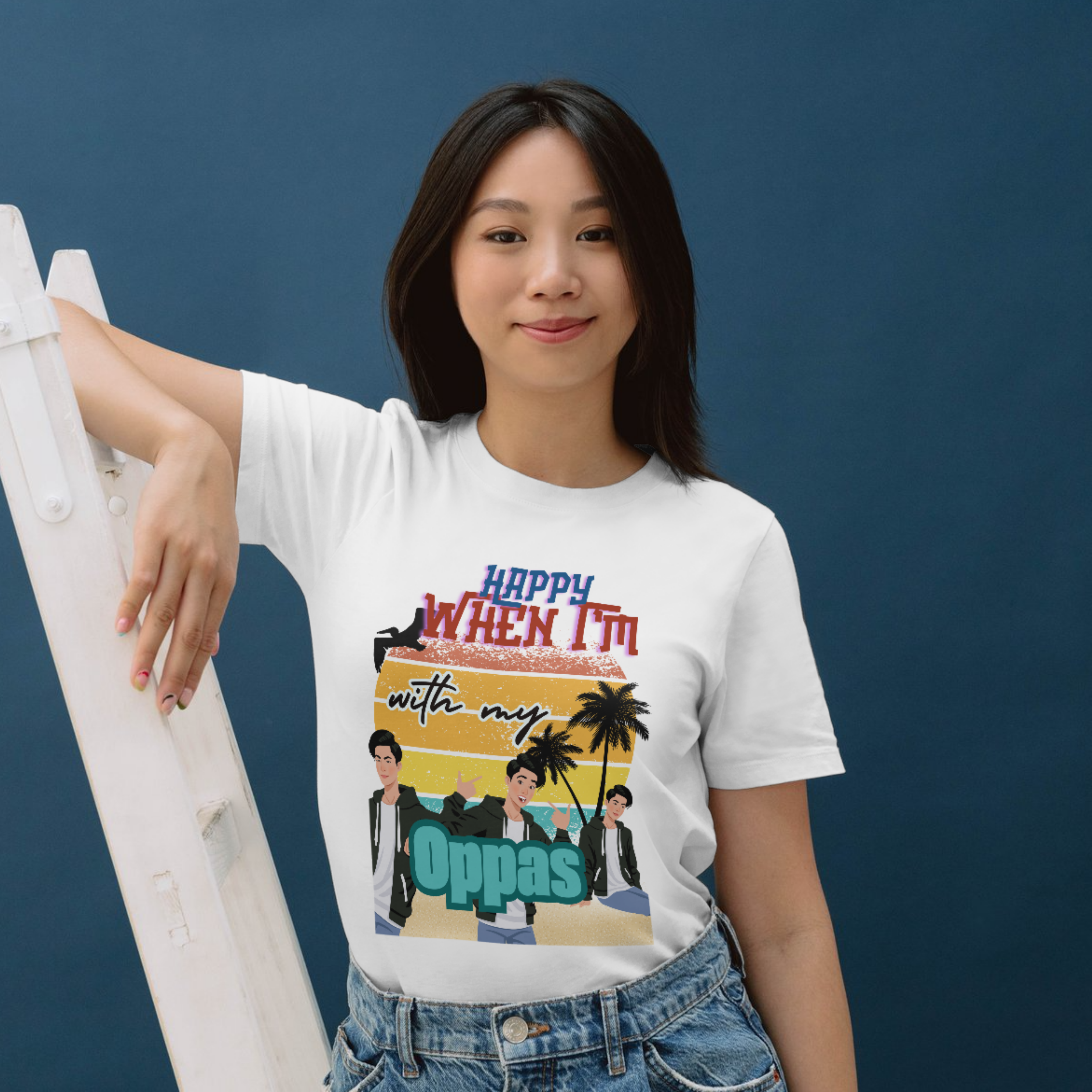 Kdrama T-Shirt Gift for drama Fans, K-Pop Merch, Summer Apparel, Trendy T-Shirt, oppa, product thumbnail image Kdrama T-Shirt Gift for drama Fans, K-Pop Merch, Summer Apparel, Trendy T-Shirt, oppa, product thumbnail image