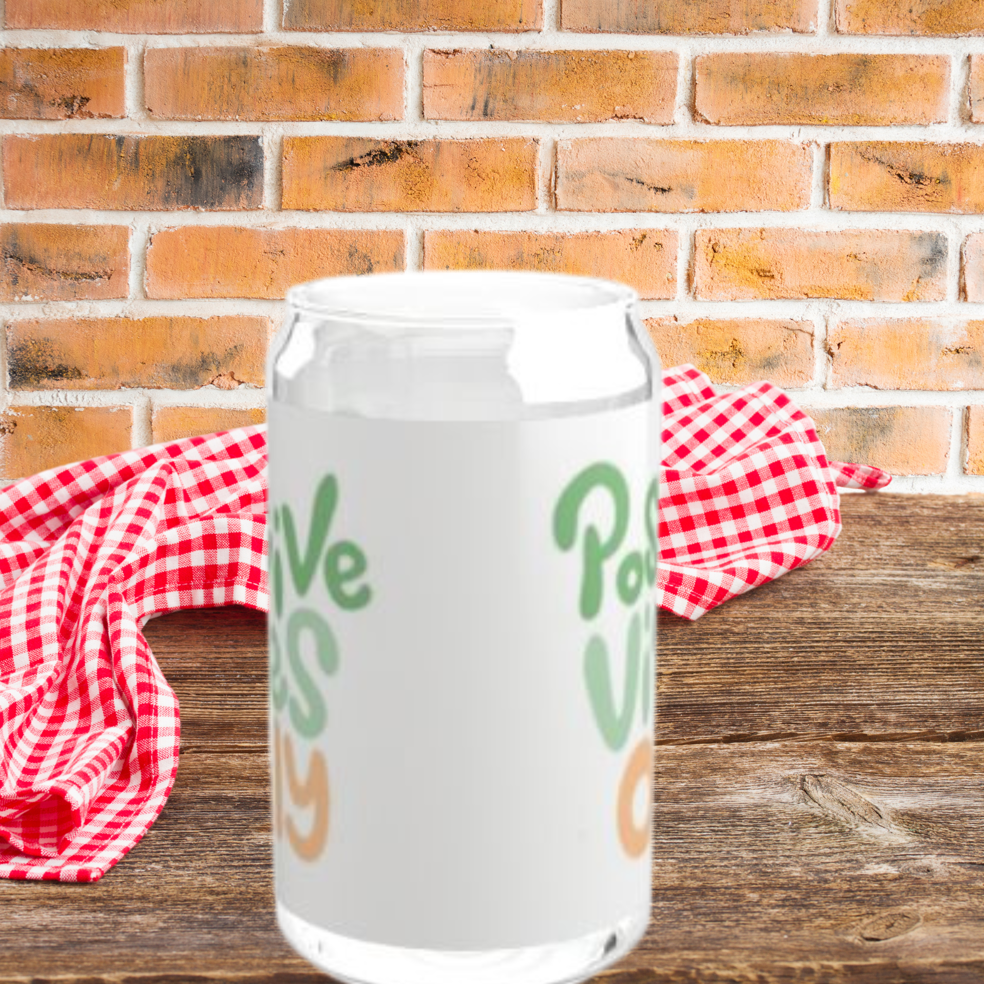 Positive Vibes Only Glass Cup – 16oz Sipper Tumbler with Bamboo Lid and Straw | Aesthetic Iced Coffee Glass | Motivational Gift product thumbnail image Positive Vibes Only Glass Cup – 16oz Sipper Tumbler with Bamboo Lid and Straw | Aesthetic Iced Coffee Glass | Motivational Gift product thumbnail image