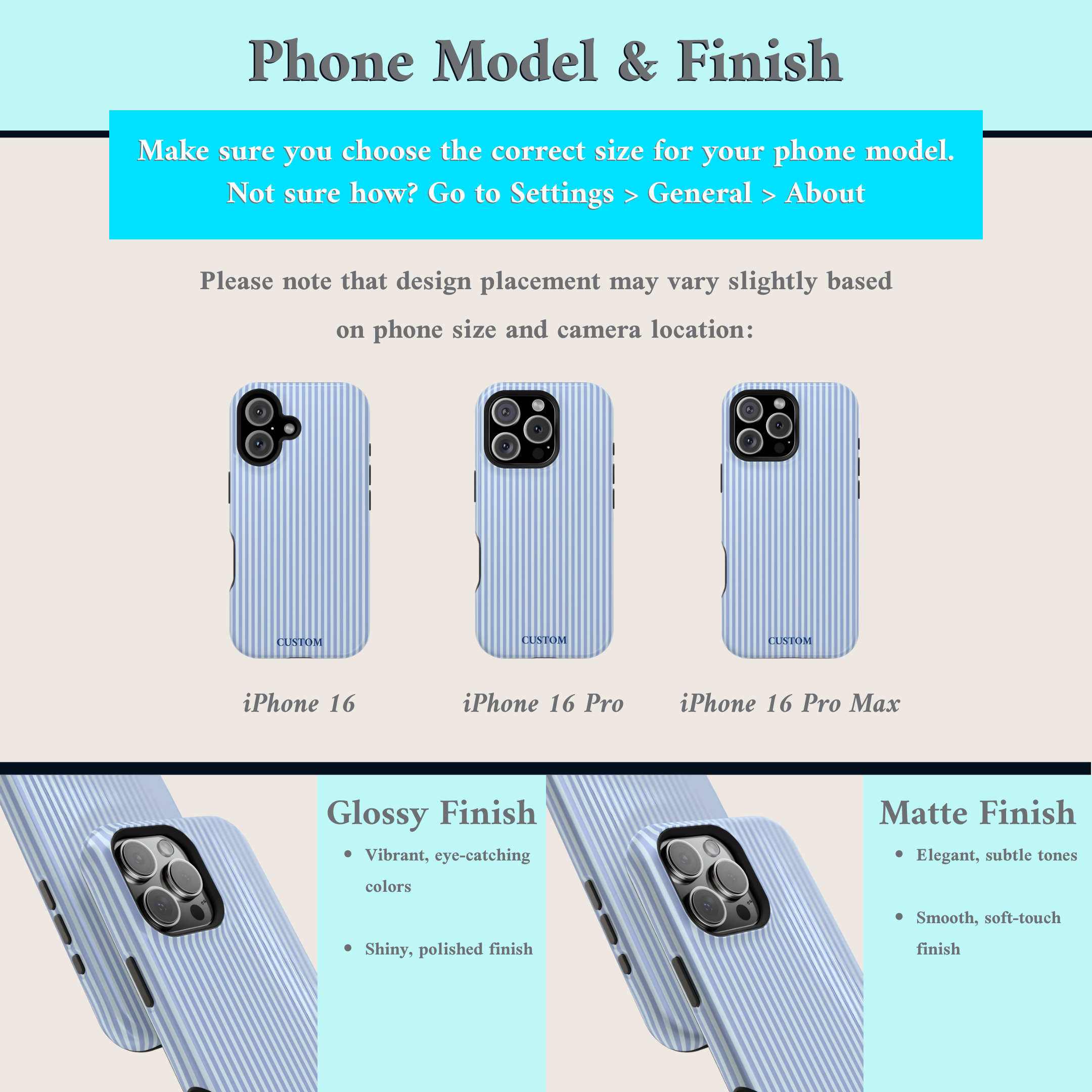 Personalized Blue Striped Phone Case, Custom Monogram iPhone Case, Aesthetic Striped Phone Case, Summer Coastal Phone Case, Preppy Phonecase, Blue Beachy Phone cover product thumbnail image Personalized Blue Striped Phone Case, Custom Monogram iPhone Case, Aesthetic Striped Phone Case, Summer Coastal Phone Case, Preppy Phonecase, Blue Beachy Phone cover product thumbnail image