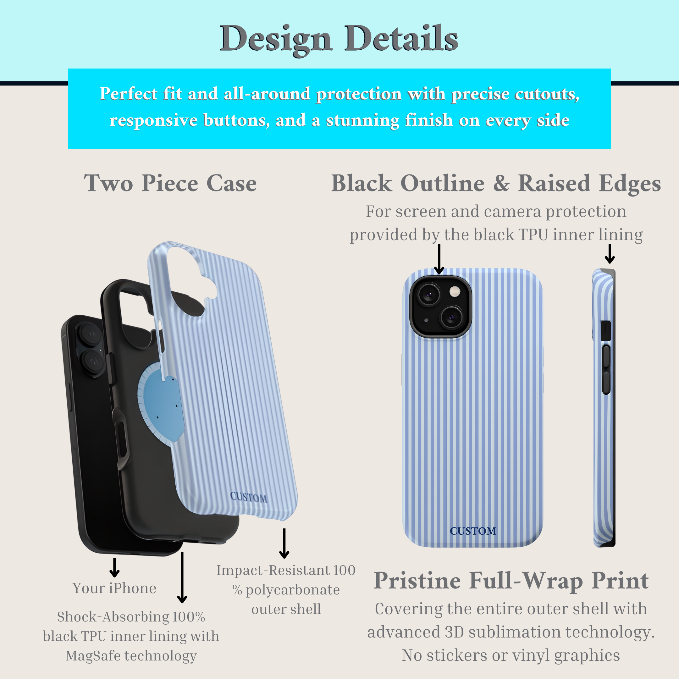 Personalized Blue Striped Phone Case, Custom Monogram iPhone Case, Aesthetic Striped Phone Case, Summer Coastal Phone Case, Preppy Phonecase, Blue Beachy Phone cover product thumbnail image Personalized Blue Striped Phone Case, Custom Monogram iPhone Case, Aesthetic Striped Phone Case, Summer Coastal Phone Case, Preppy Phonecase, Blue Beachy Phone cover product thumbnail image