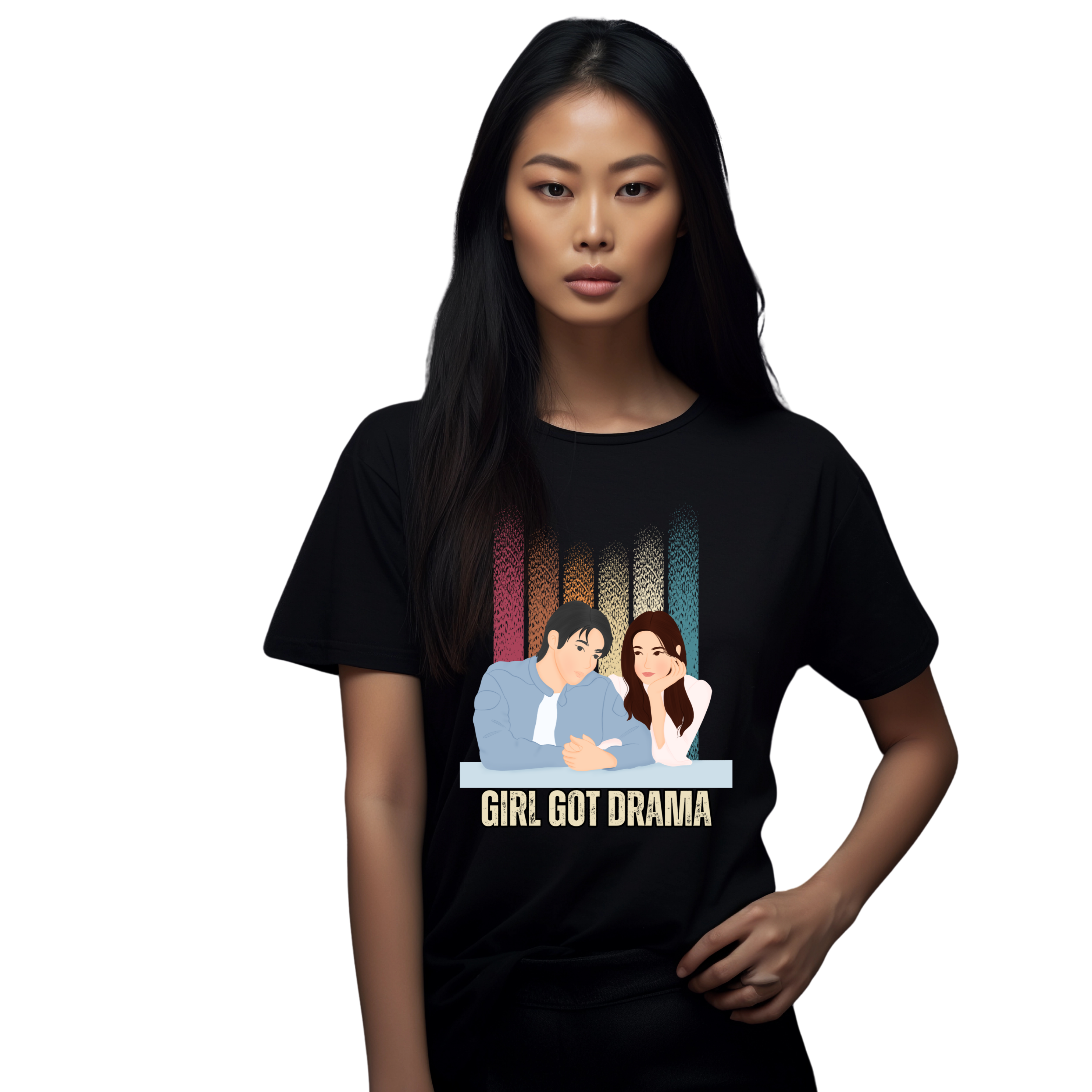 Funny Kdrama T-Shirt for K-drama lover gift ideas and korean drama show apparel product thumbnail image Funny Kdrama T-Shirt for K-drama lover gift ideas and korean drama show apparel product thumbnail image