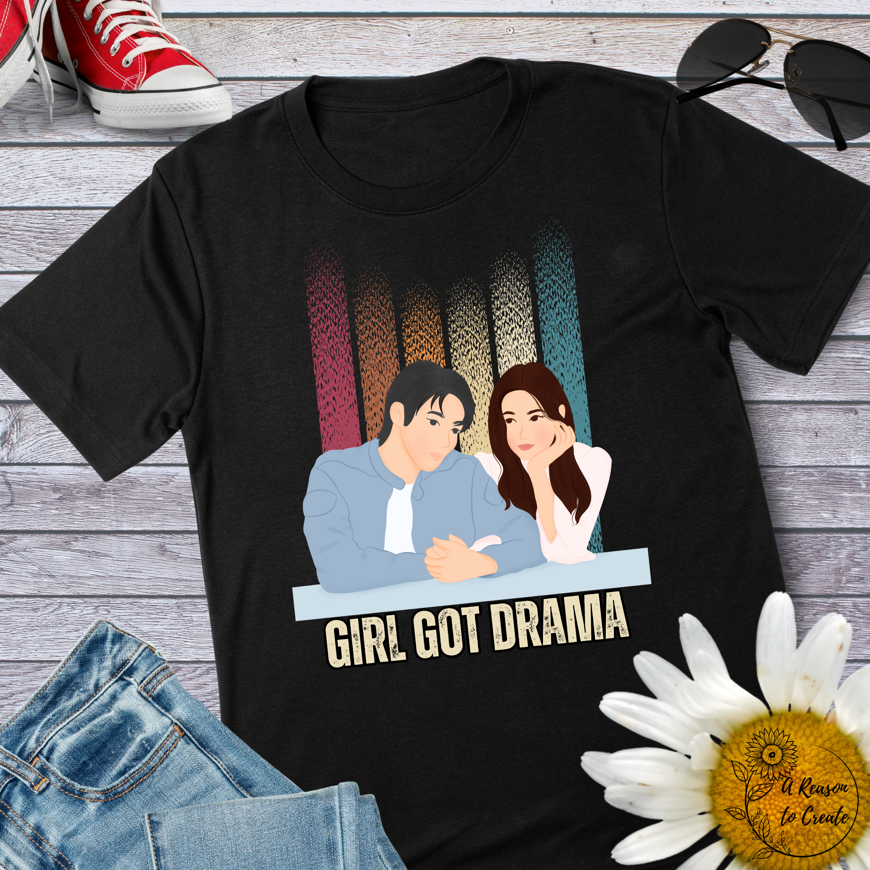 Funny Kdrama T-Shirt for K-drama lover gift ideas and korean drama show apparel product thumbnail image Funny Kdrama T-Shirt for K-drama lover gift ideas and korean drama show apparel product thumbnail image