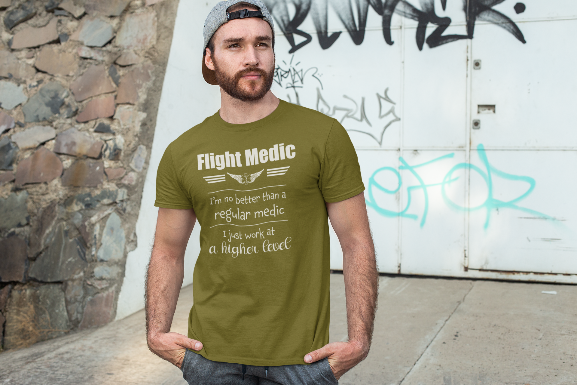 Flight Medic Higher Level Tee, Funny Pilot T-Shirt, Aviation Graphic Shirt, EMS Medic Gift, EMT Nurse EMT Gift product thumbnail image Flight Medic Higher Level Tee, Funny Pilot T-Shirt, Aviation Graphic Shirt, EMS Medic Gift, EMT Nurse EMT Gift product thumbnail image