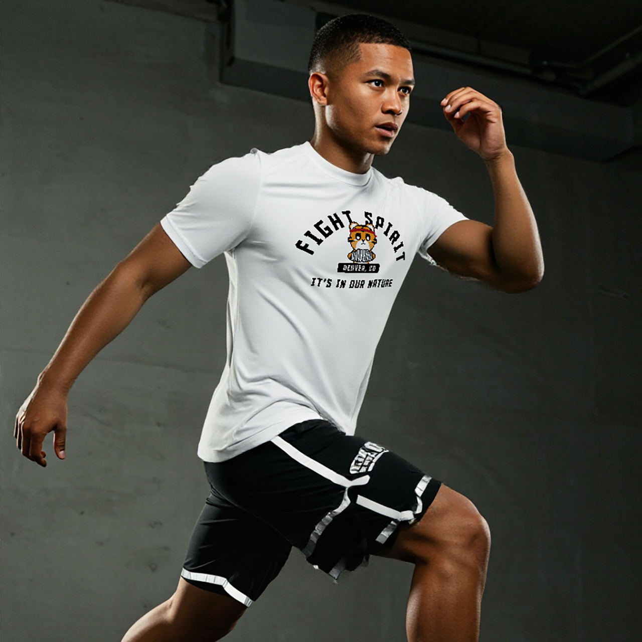 Fight Spirit Athletic Moisture Wicking Tee - Vol. II product thumbnail image Fight Spirit Athletic Moisture Wicking Tee - Vol. II product thumbnail image