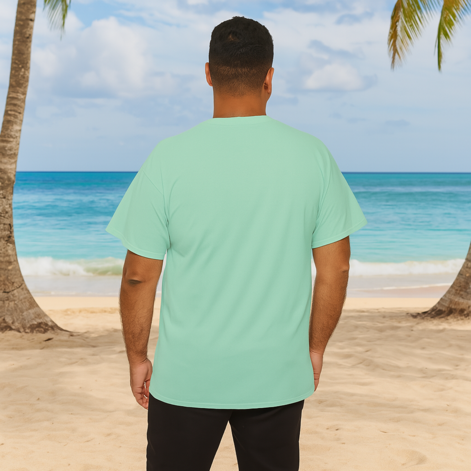 T-Shirt: Tropical Paradise Tee, Relaxed Fit Unisex Shirt for Beach Lovers, Vacation Vibes, Summer Gift, Travel Inspiration product thumbnail image T-Shirt: Tropical Paradise Tee, Relaxed Fit Unisex Shirt for Beach Lovers, Vacation Vibes, Summer Gift, Travel Inspiration product thumbnail image