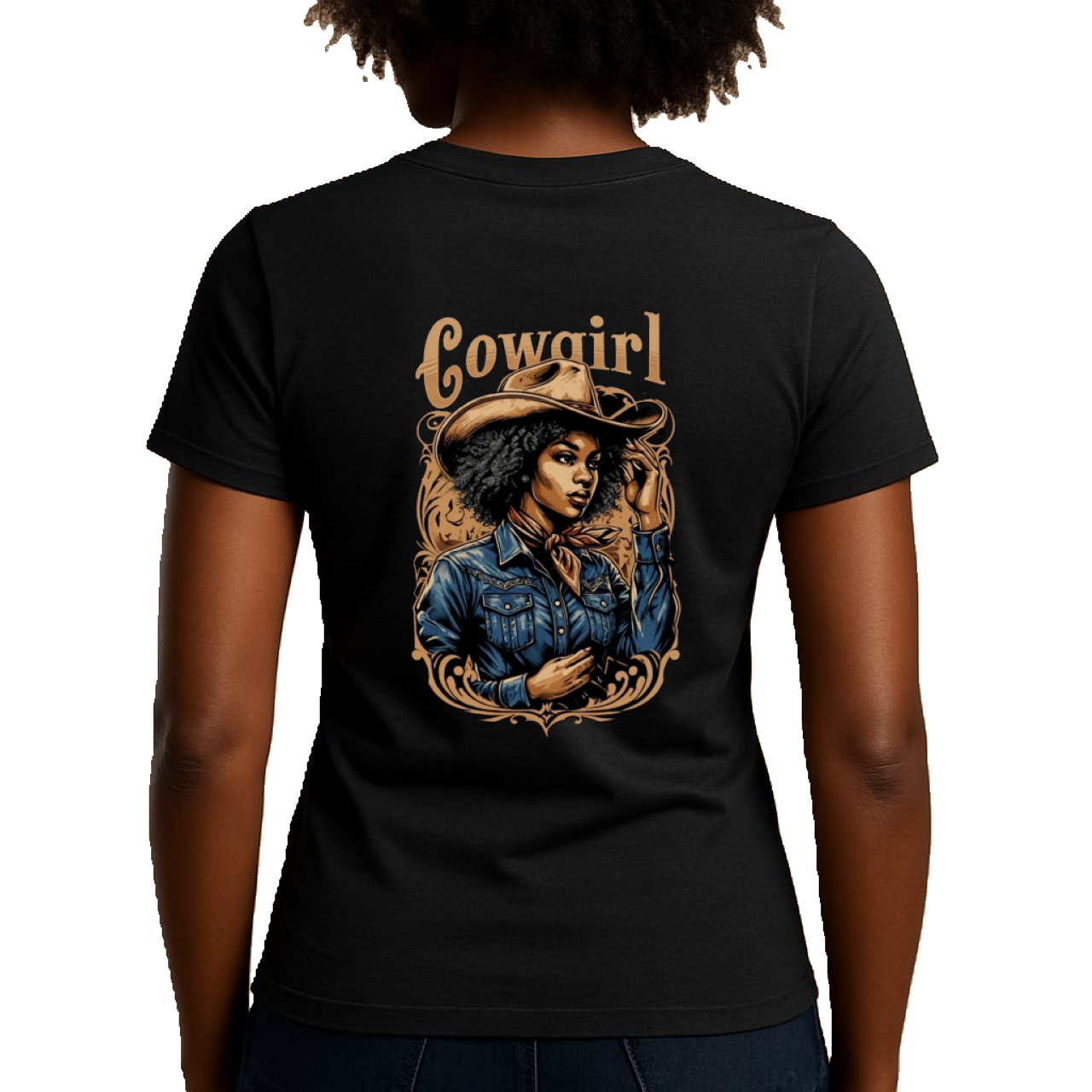 Cowgirl Spirit Tee - Unisex Tee product thumbnail image Cowgirl Spirit Tee - Unisex Tee product thumbnail image