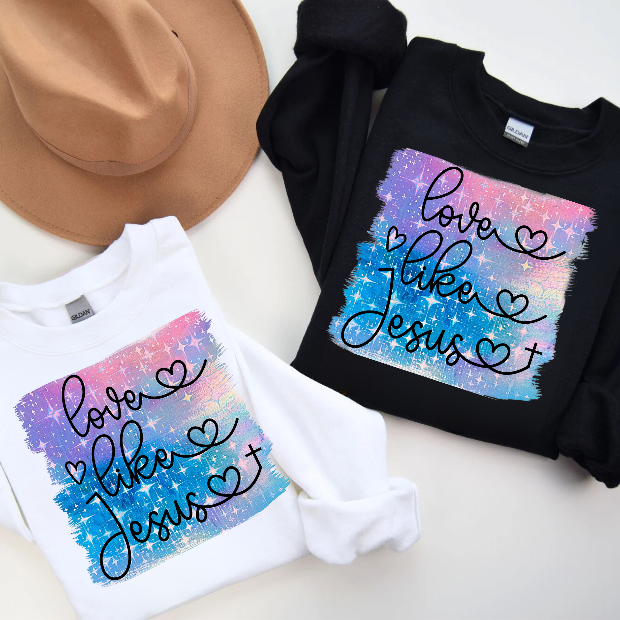 Love Like Jesus Tee - Unisex Inspirational Shirt product thumbnail image