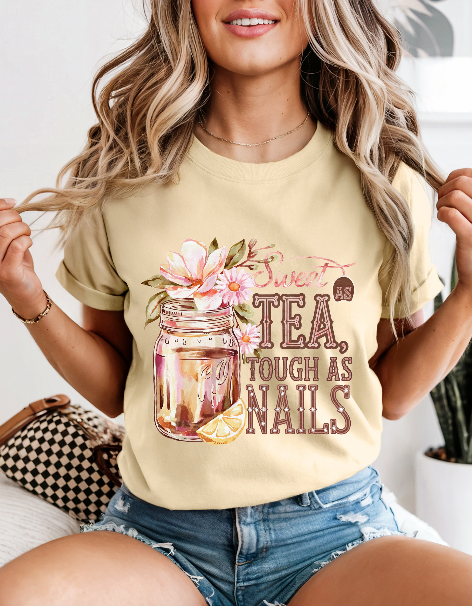 Sweet Tea & Tough Nails T-Shirt, Southern Charm Tee, Summer Vibes Apparel, Gift for Tea Lovers, Casual Unisex T-Shirt Sweet Tea & Tough Nails T-Shirt, Southern Charm Tee, Summer Vibes Apparel, Gift for Tea Lovers, Casual Unisex T-Shirt